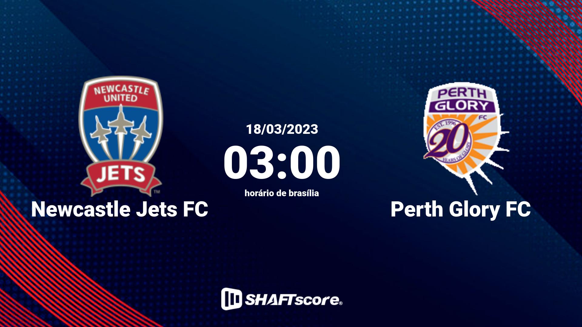 Estatísticas do jogo Newcastle Jets FC vs Perth Glory FC 18.03 03:00