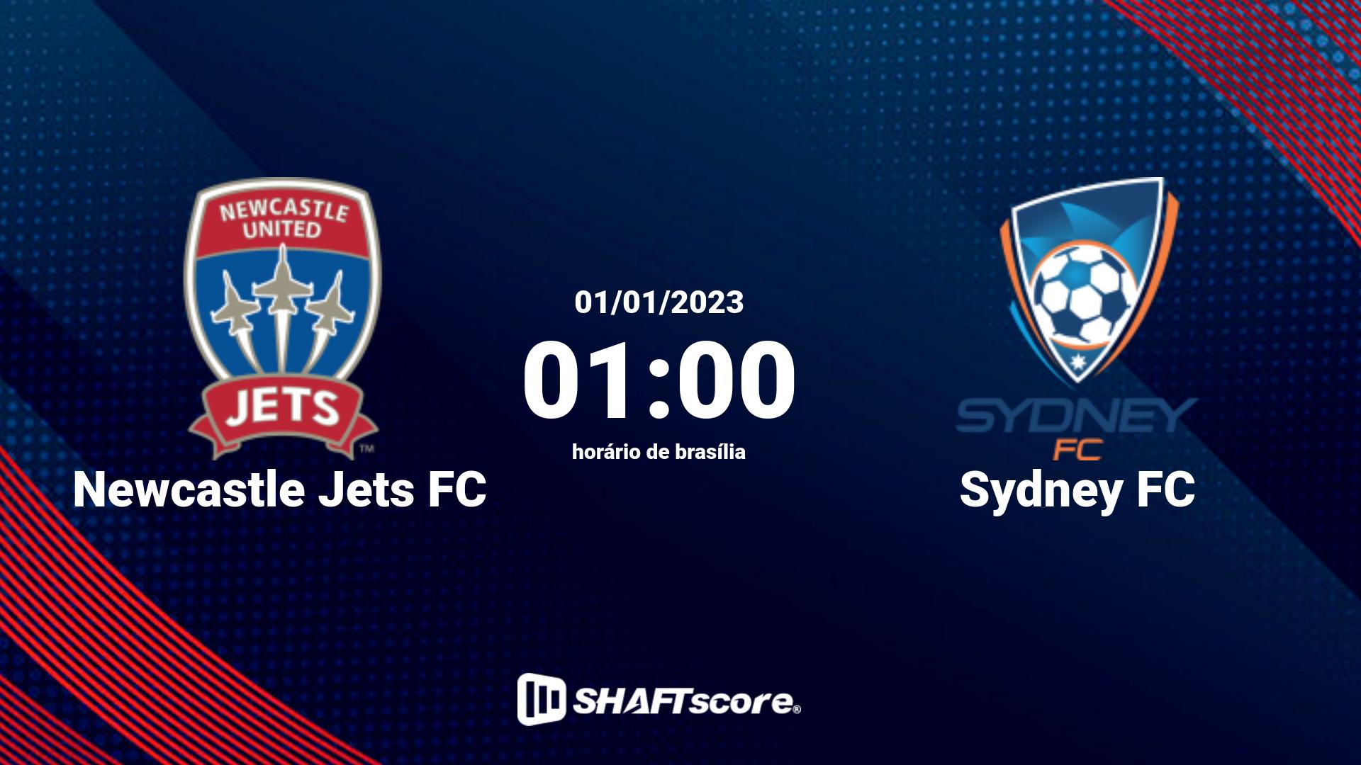 Estatísticas do jogo Newcastle Jets FC vs Sydney FC 01.01 01:00