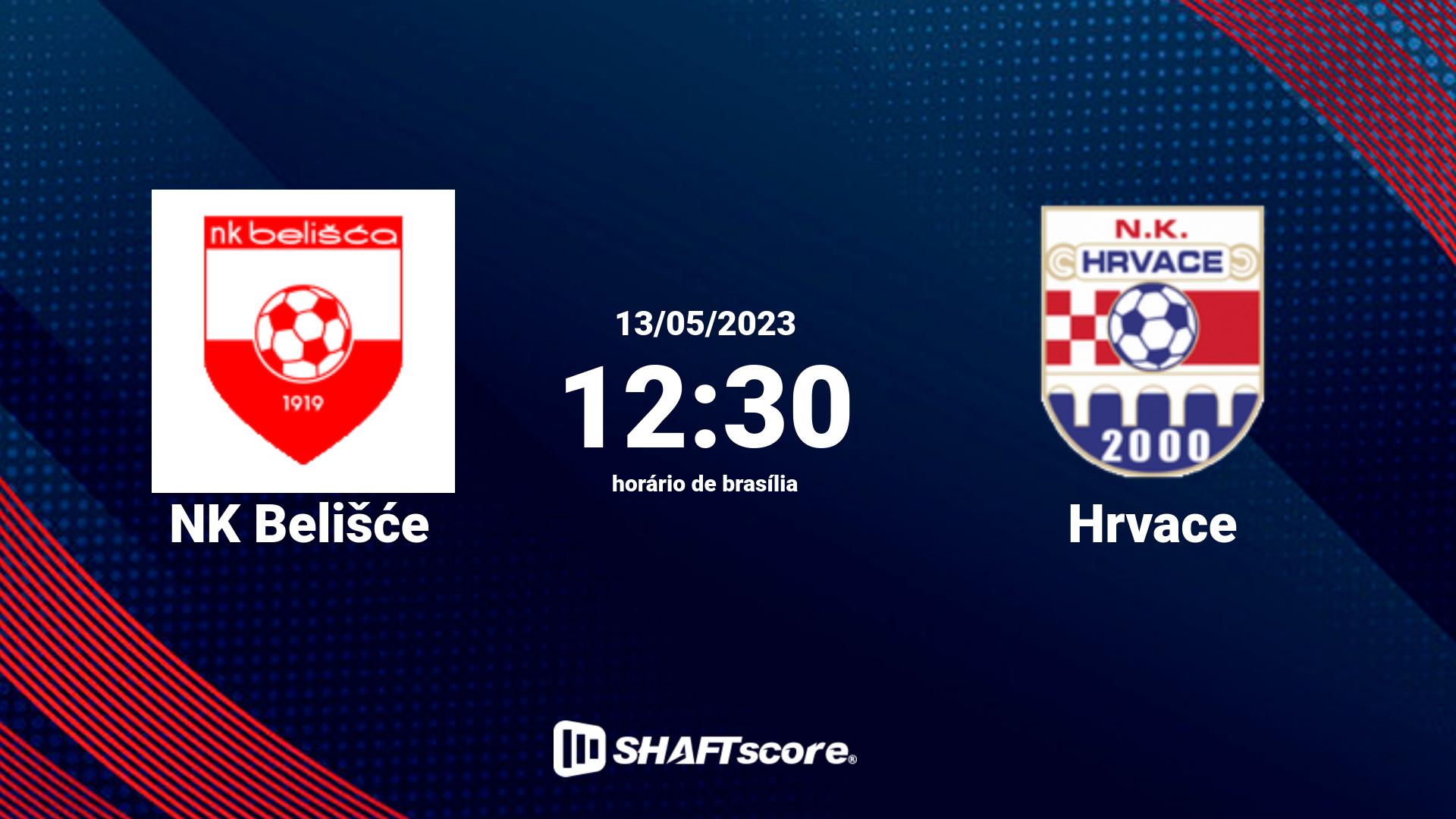 Estatísticas do jogo NK Belišće vs Hrvace 13.05 12:30