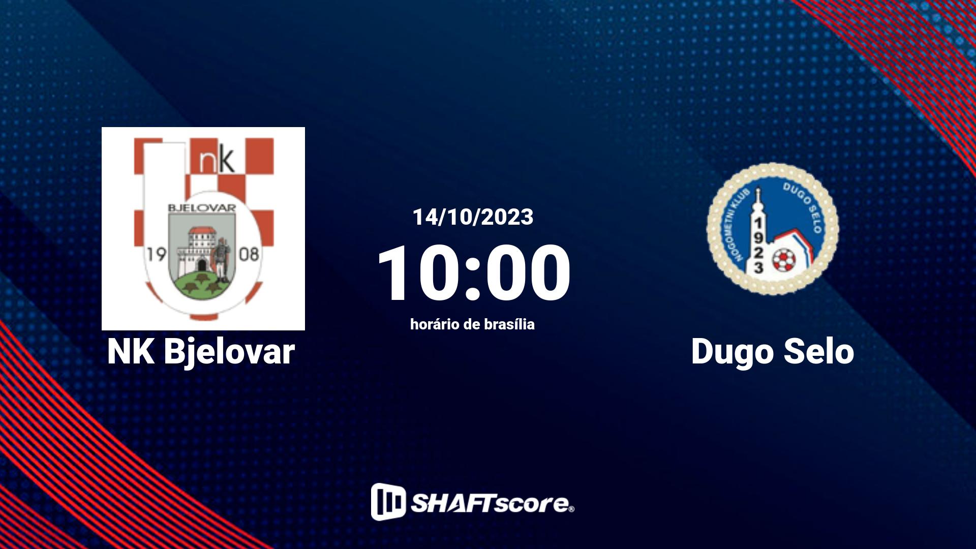 Estatísticas do jogo NK Bjelovar vs Dugo Selo 14.10 10:00