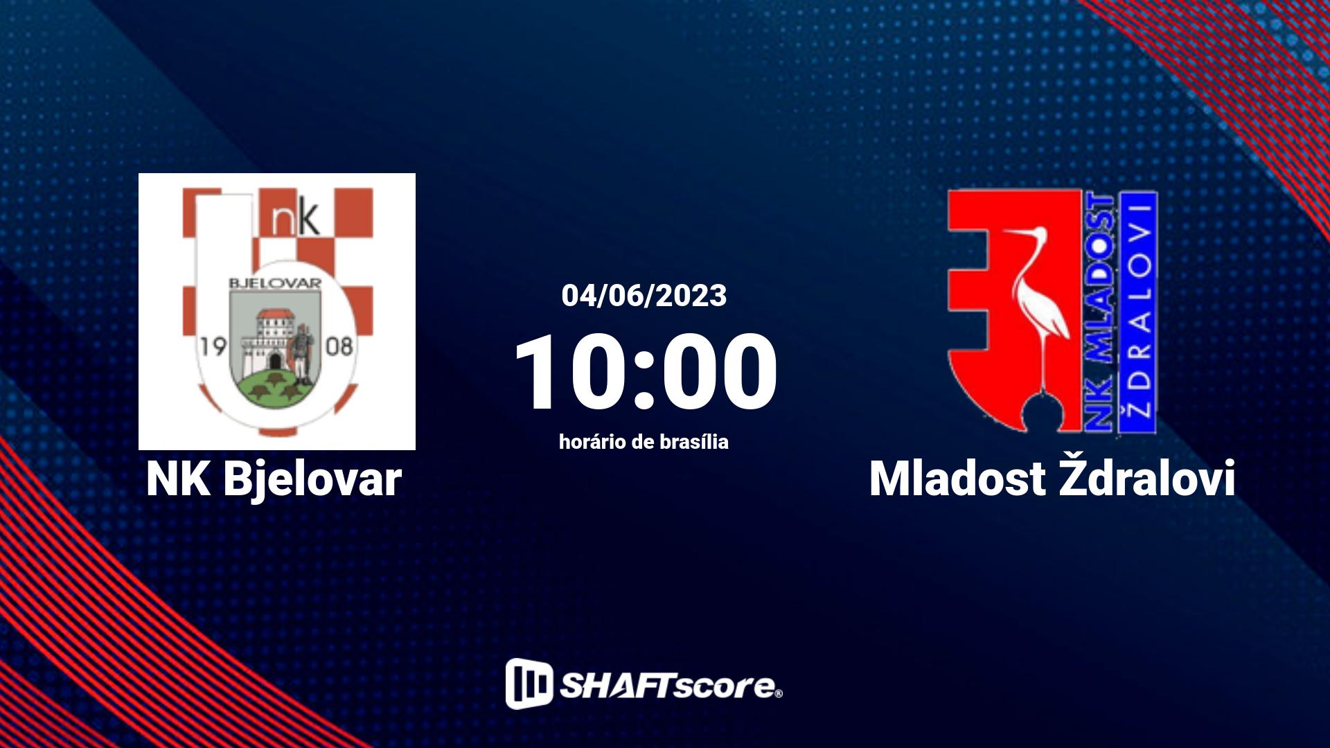 Estatísticas do jogo NK Bjelovar vs Mladost Ždralovi 04.06 10:00