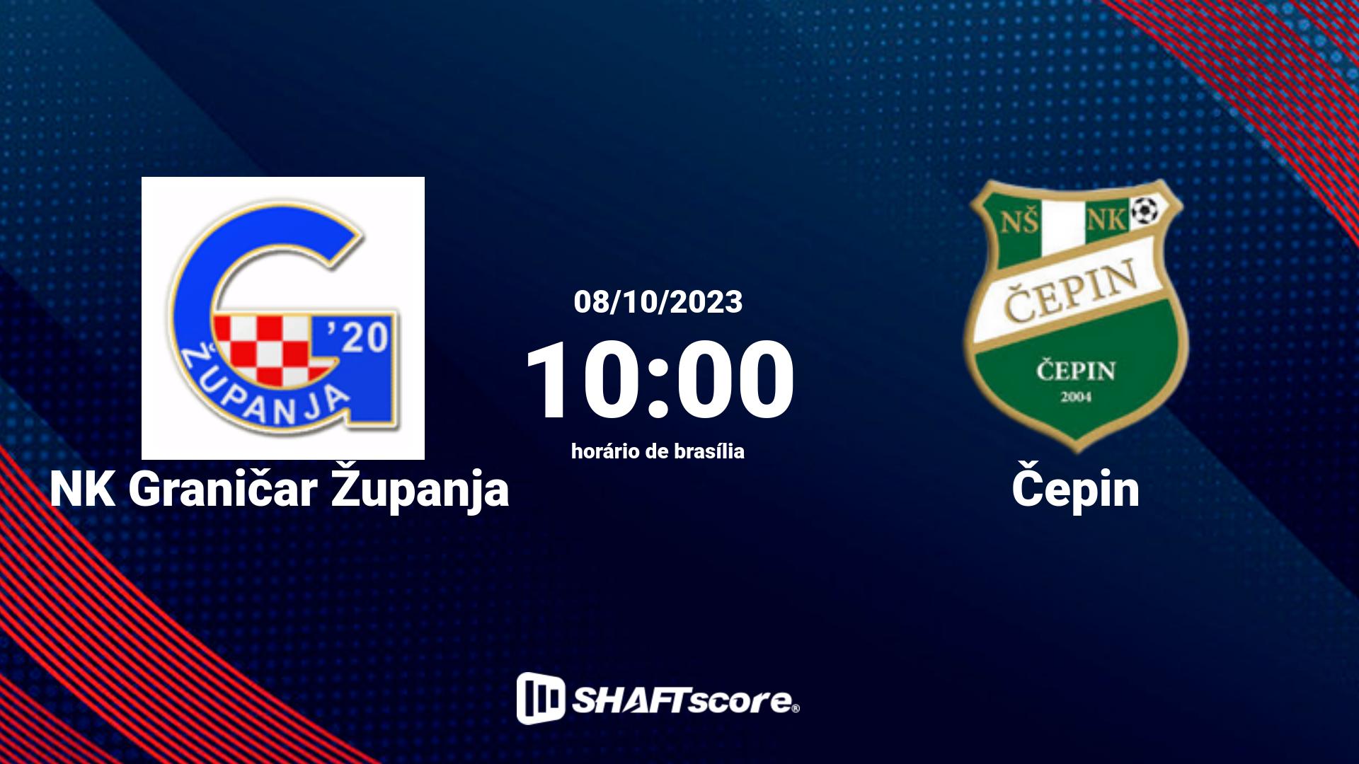 Estatísticas do jogo NK Graničar Županja vs Čepin 08.10 10:00