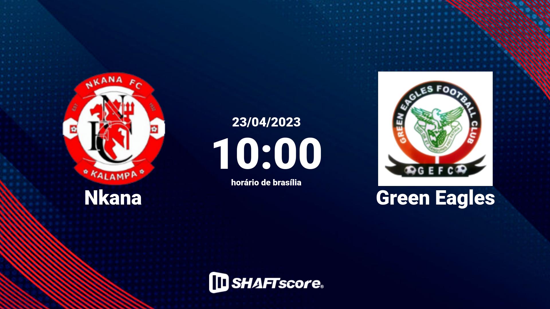 Estatísticas do jogo Nkana vs Green Eagles 23.04 10:00