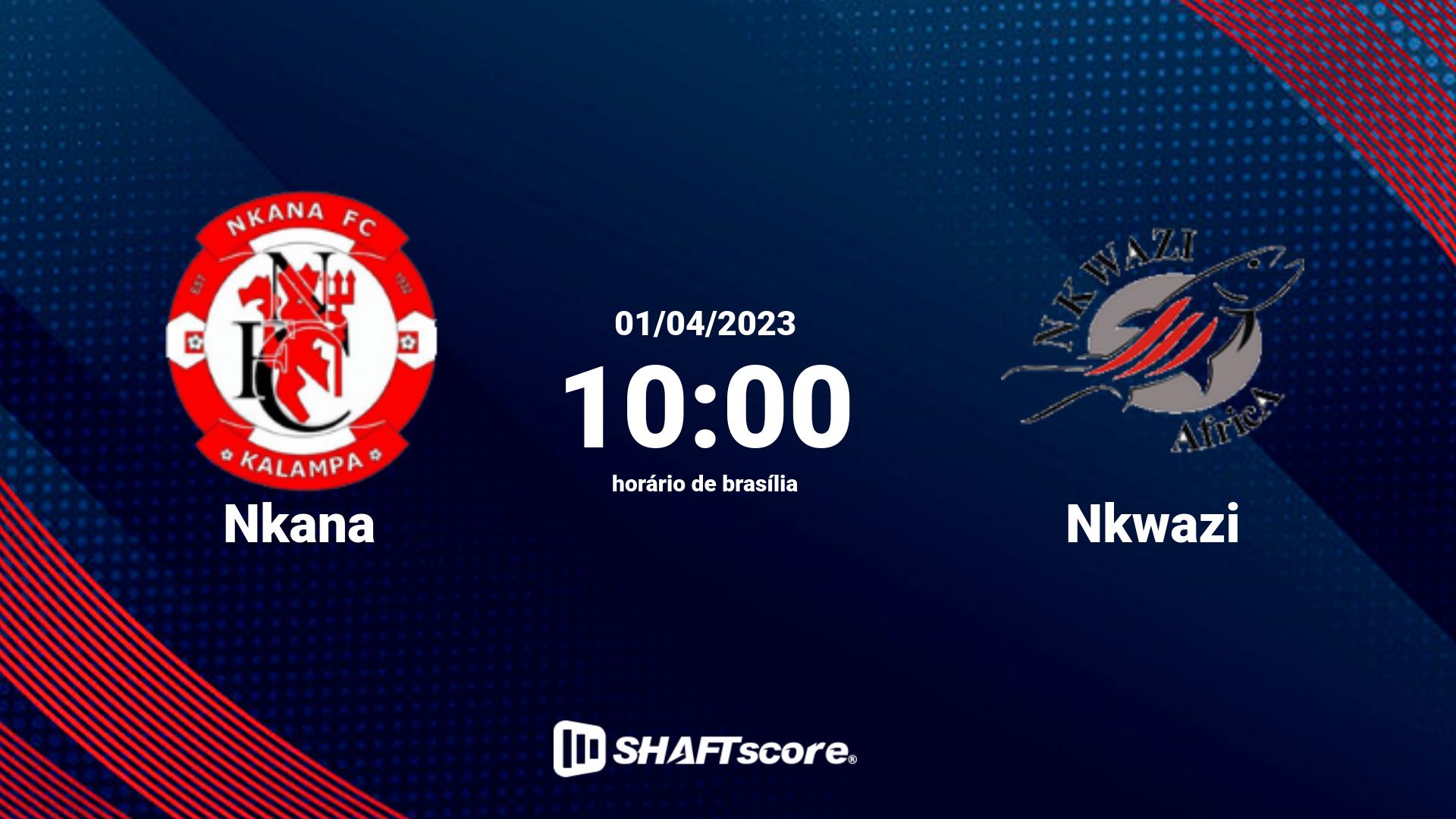 Estatísticas do jogo Nkana vs Nkwazi 01.04 10:00