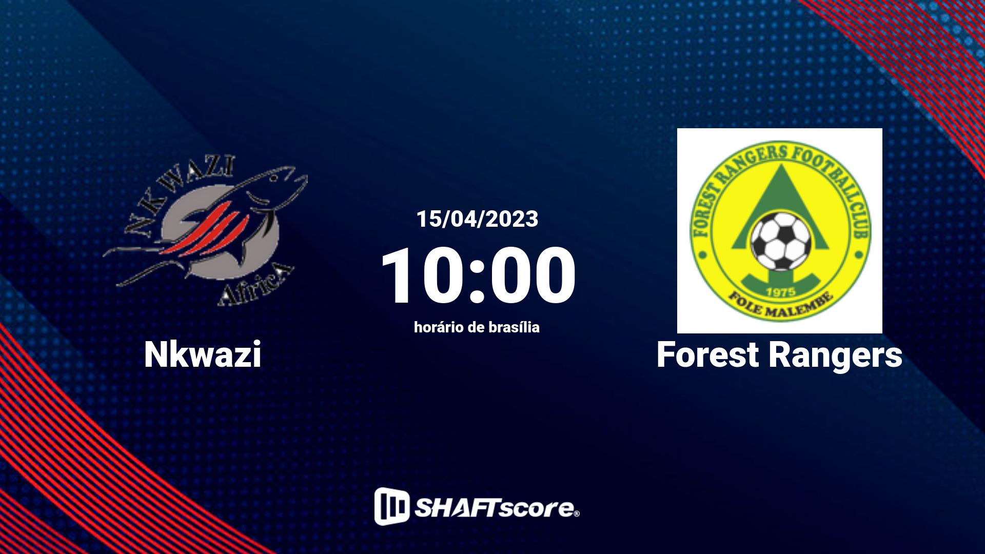 Estatísticas do jogo Nkwazi vs Forest Rangers 15.04 10:00