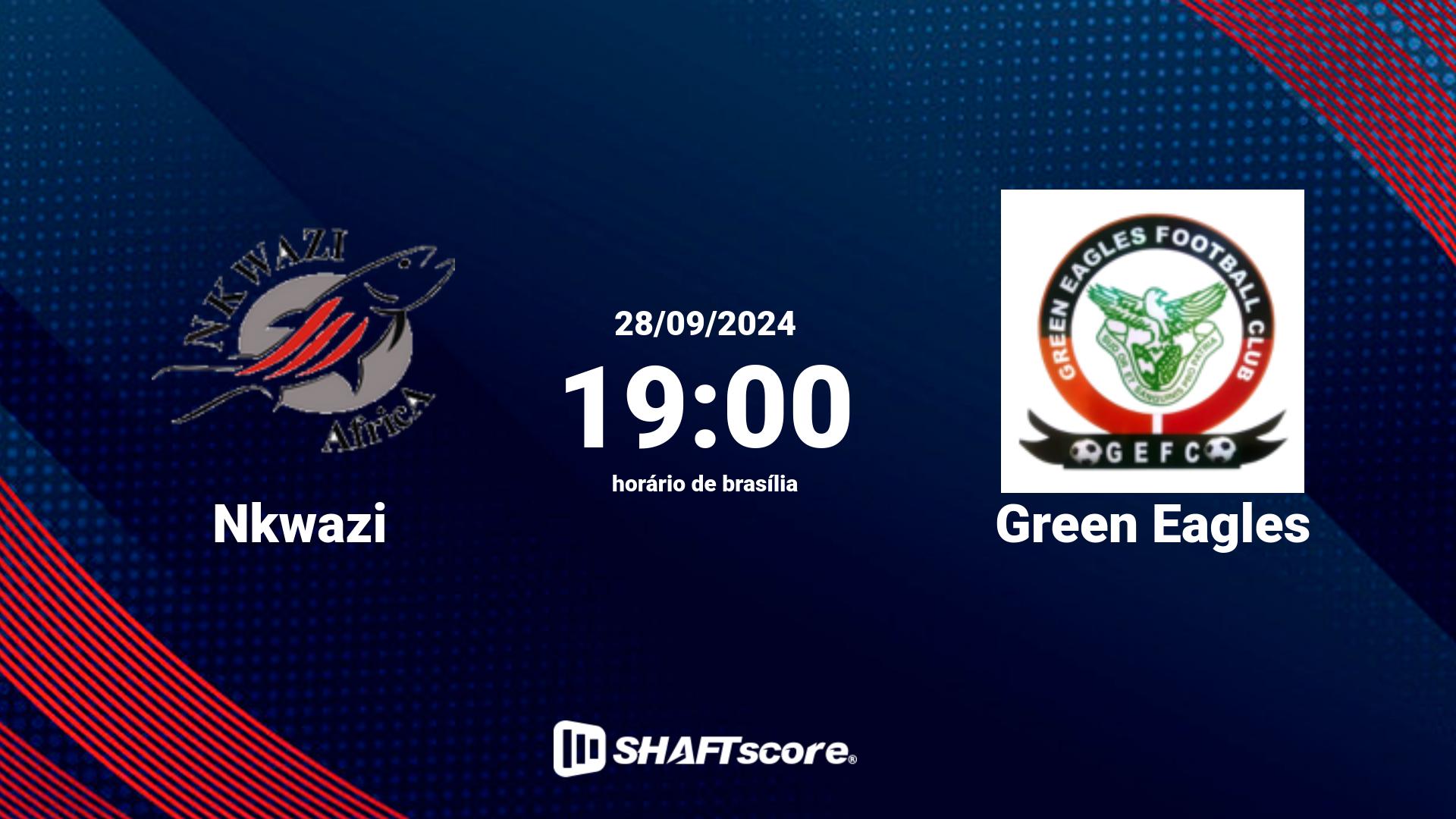 Estatísticas do jogo Nkwazi vs Green Eagles 28.09 19:00