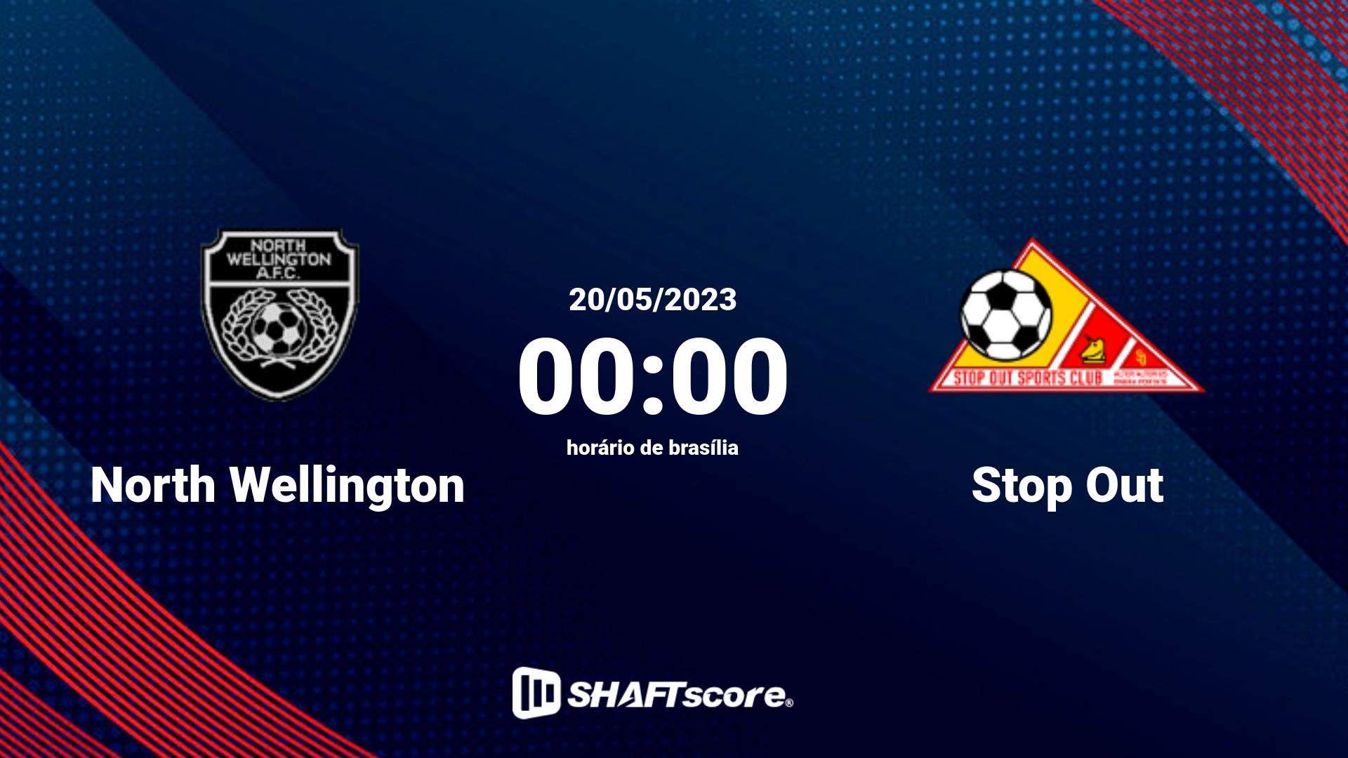 Estatísticas do jogo North Wellington vs Stop Out 20.05 00:00