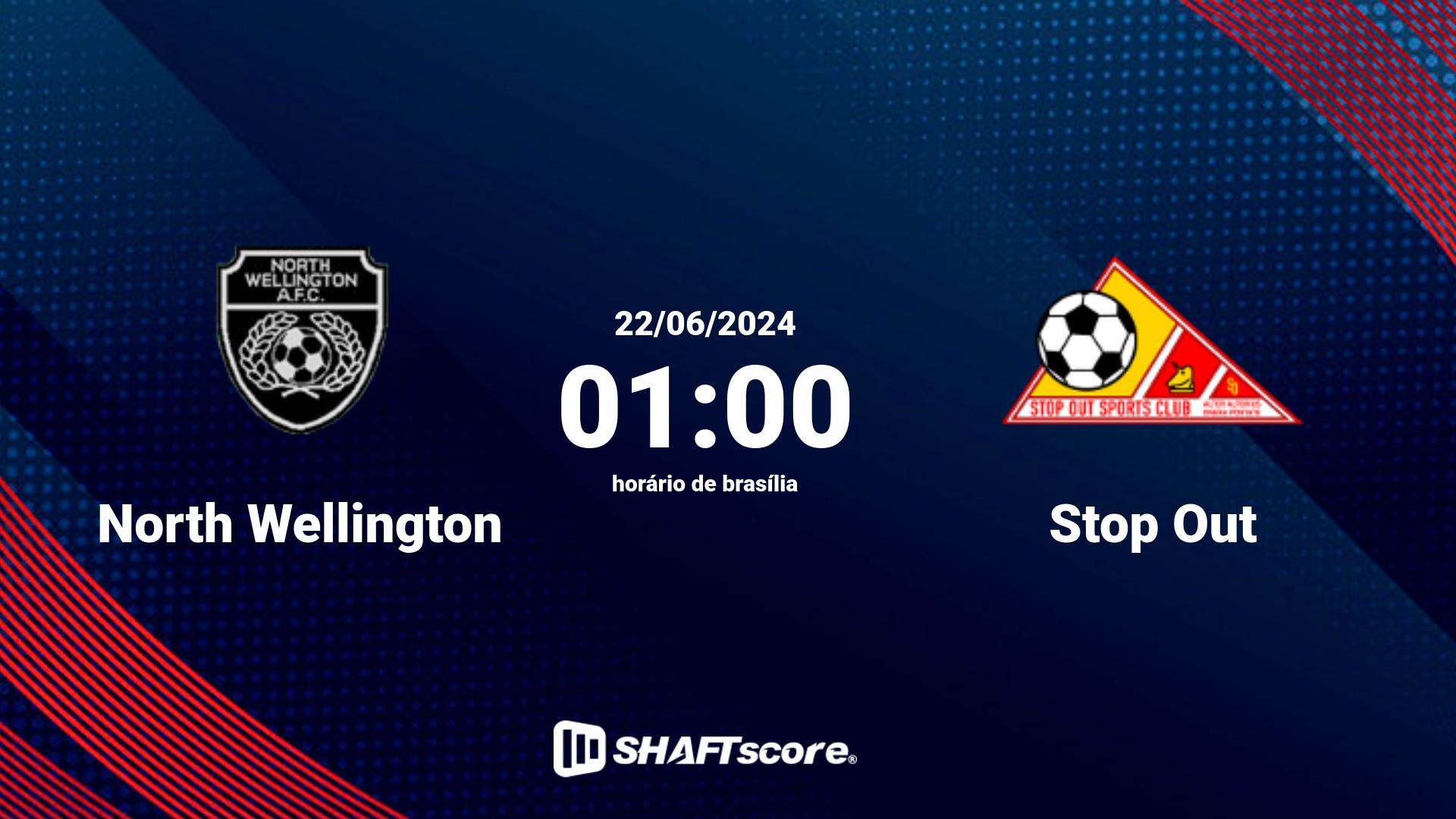 Estatísticas do jogo North Wellington vs Stop Out 22.06 01:00