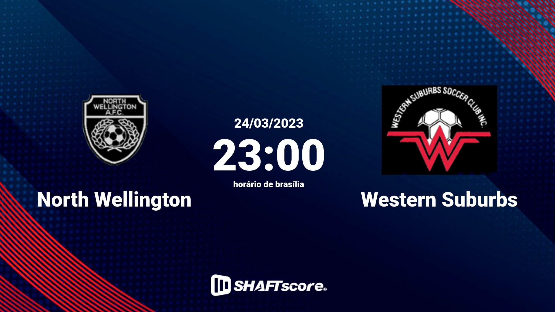 Estatísticas do jogo North Wellington vs Western Suburbs 24.03 23:00