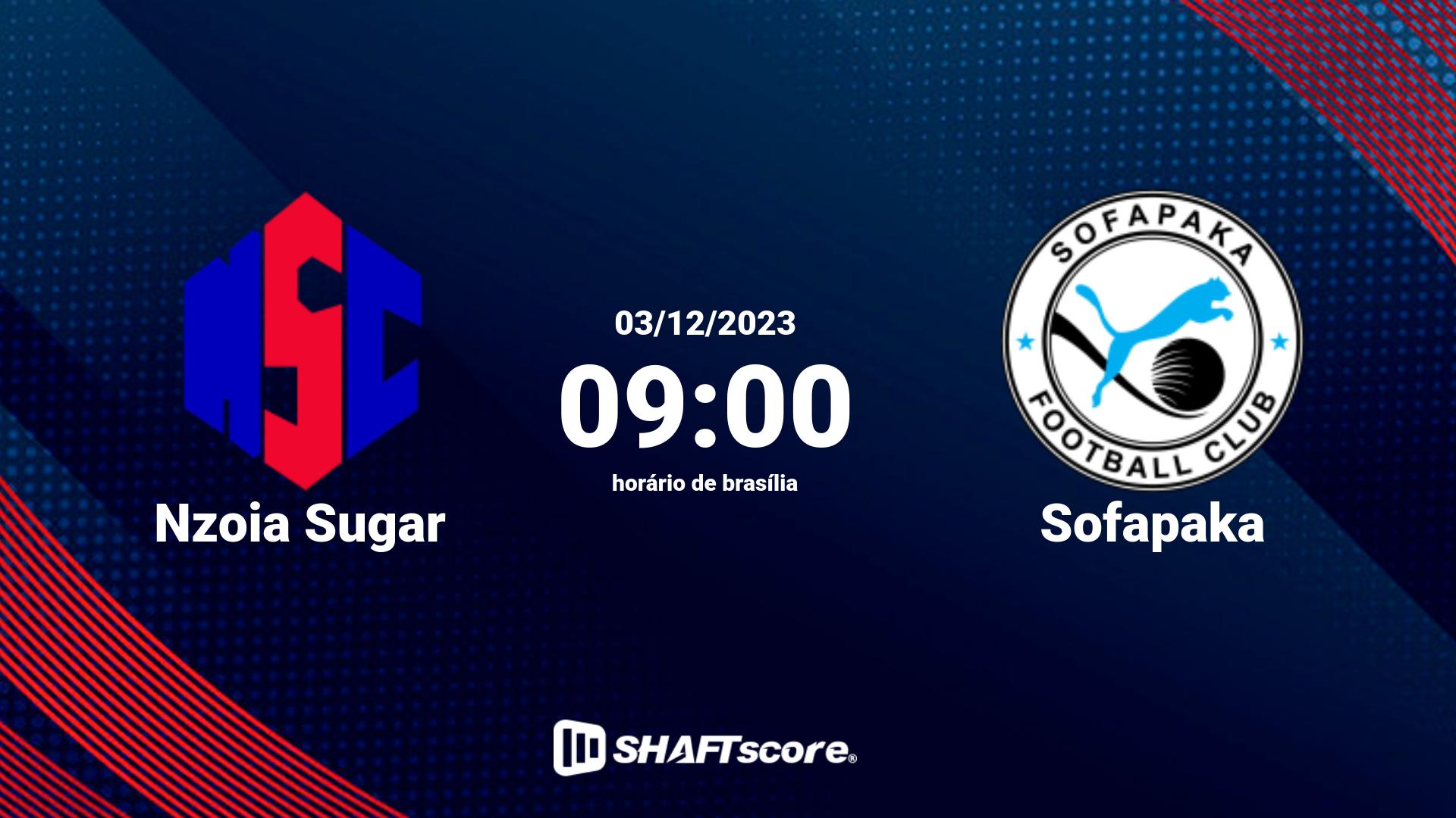 Estatísticas do jogo Nzoia Sugar vs Sofapaka 03.12 09:00