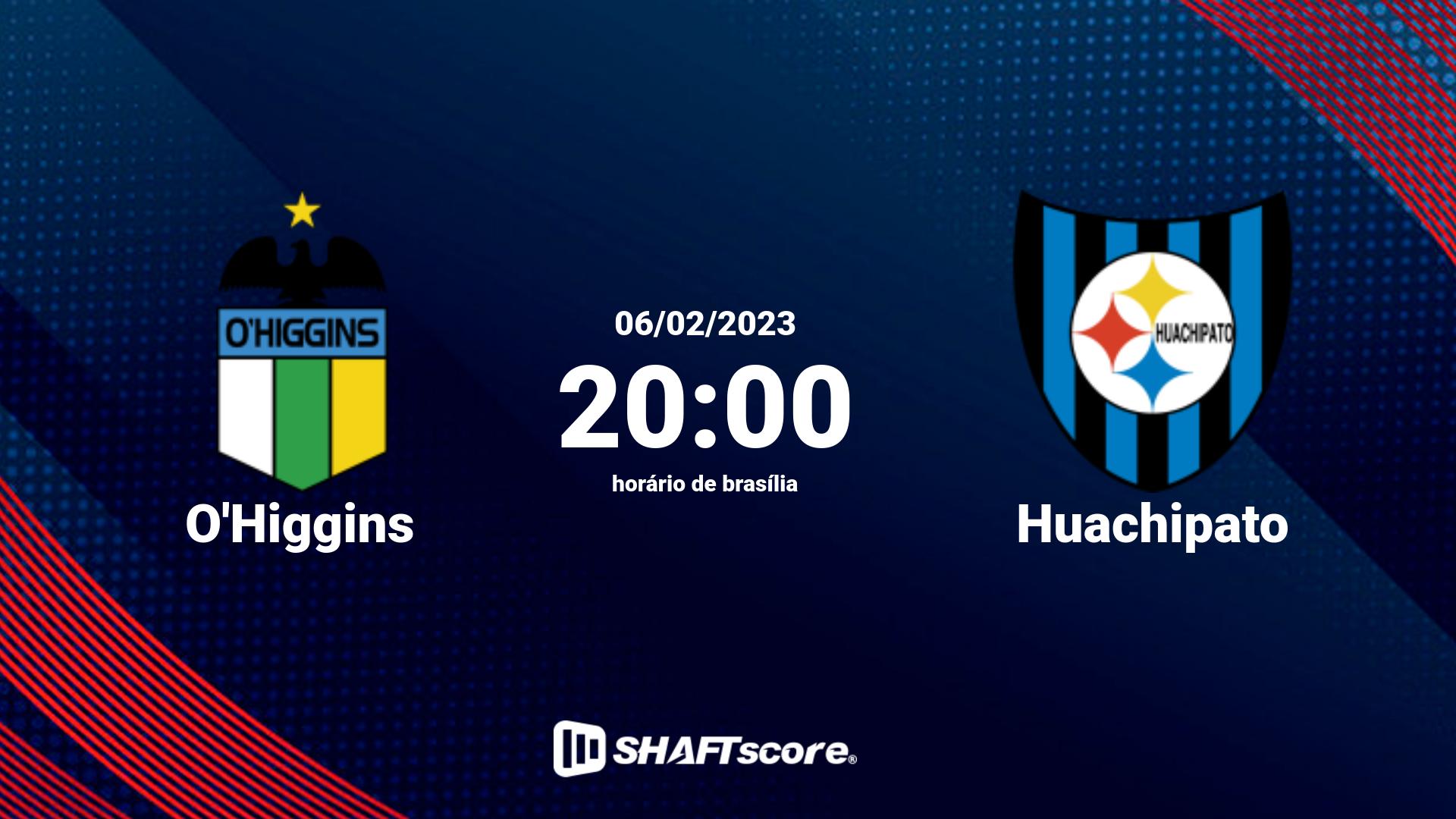 Estatísticas do jogo O'Higgins vs Huachipato 06.02 20:00