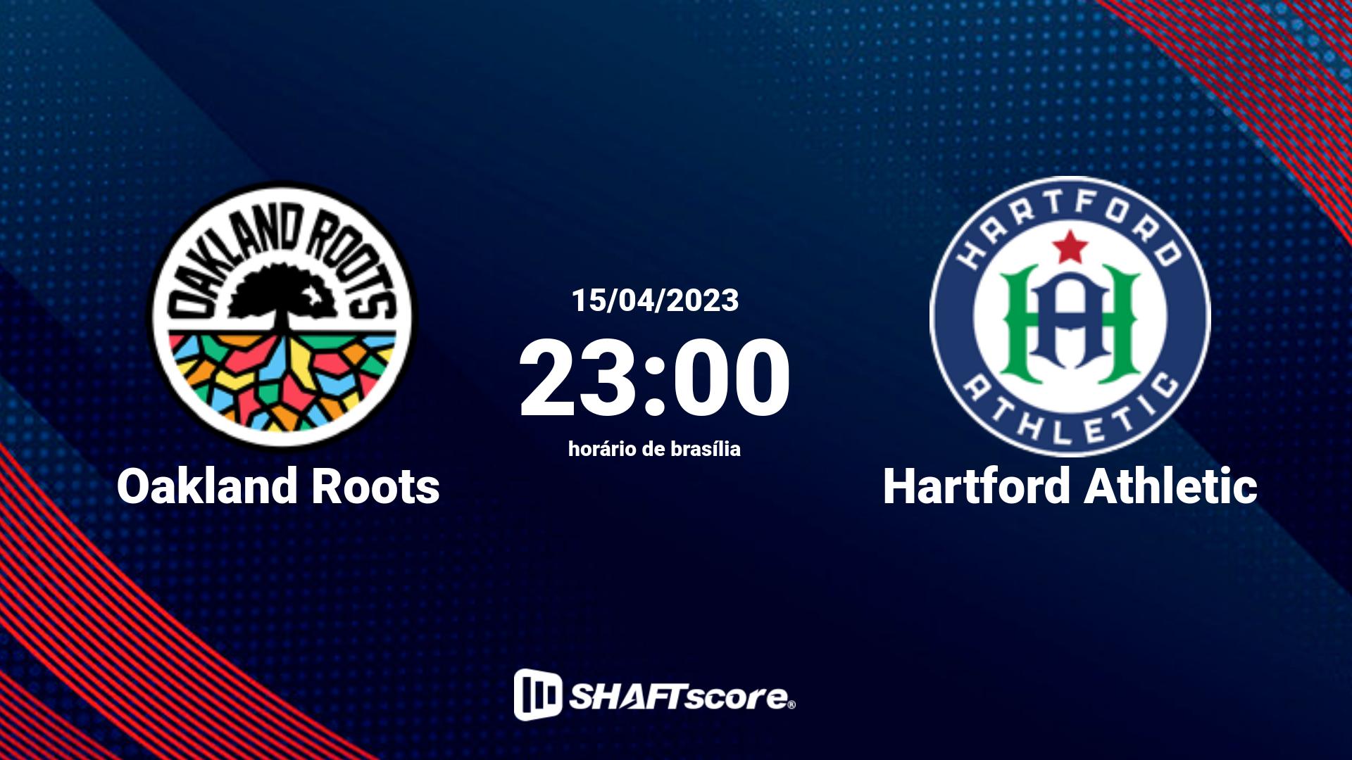 Estatísticas do jogo Oakland Roots vs Hartford Athletic 15.04 23:00