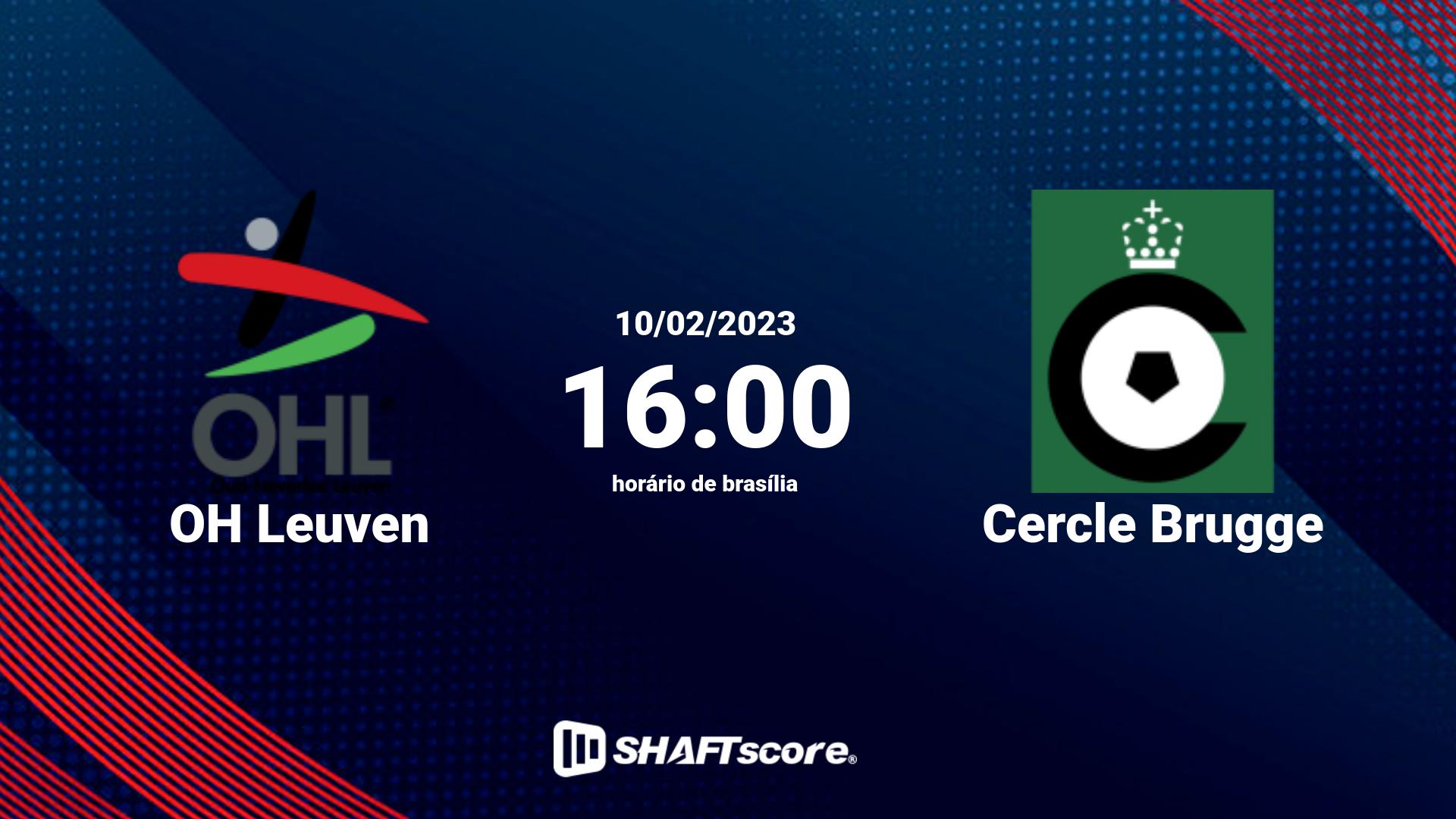 Estatísticas do jogo OH Leuven vs Cercle Brugge 10.02 16:00