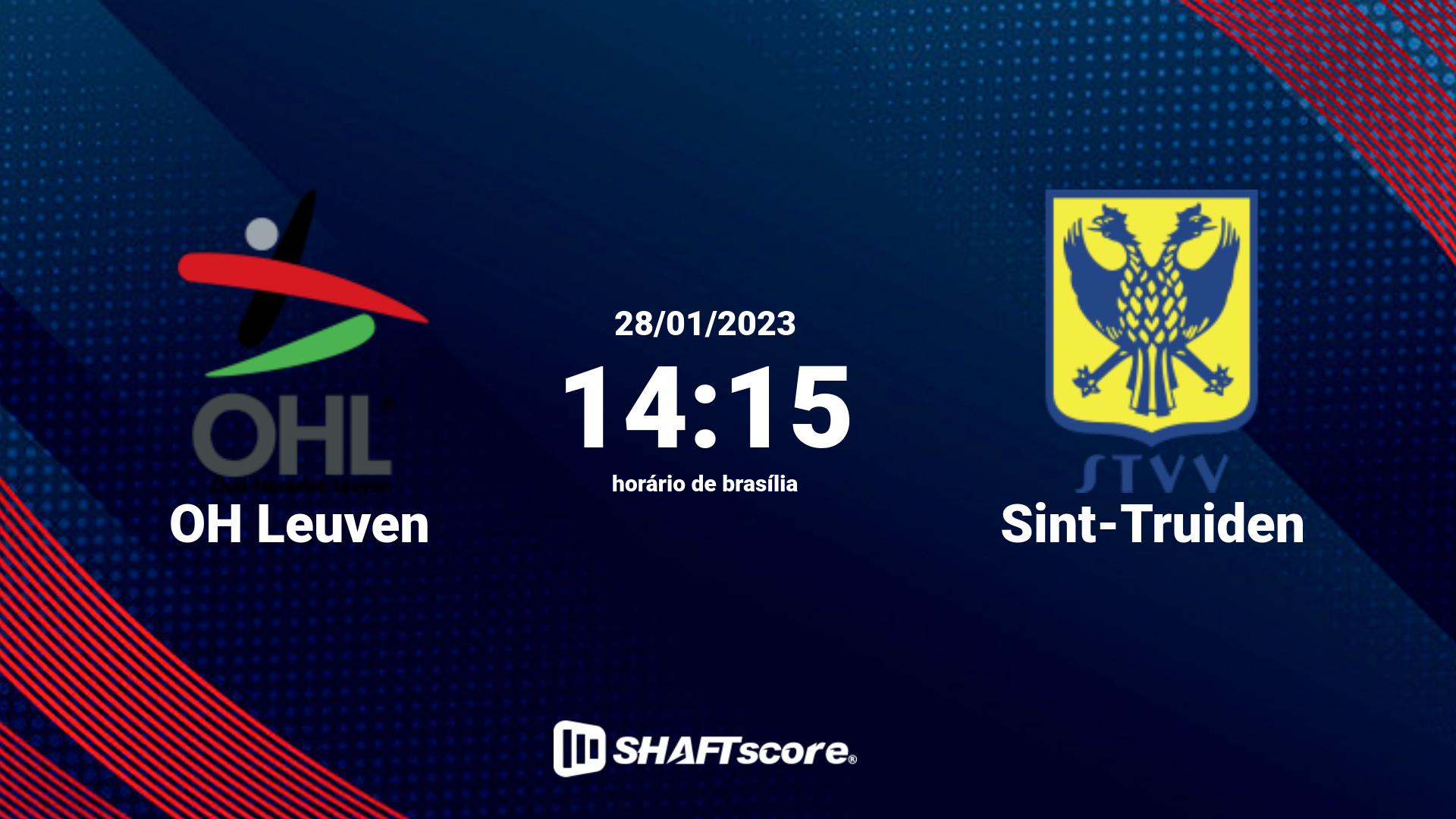 Estatísticas do jogo OH Leuven vs Sint-Truiden 28.01 14:15