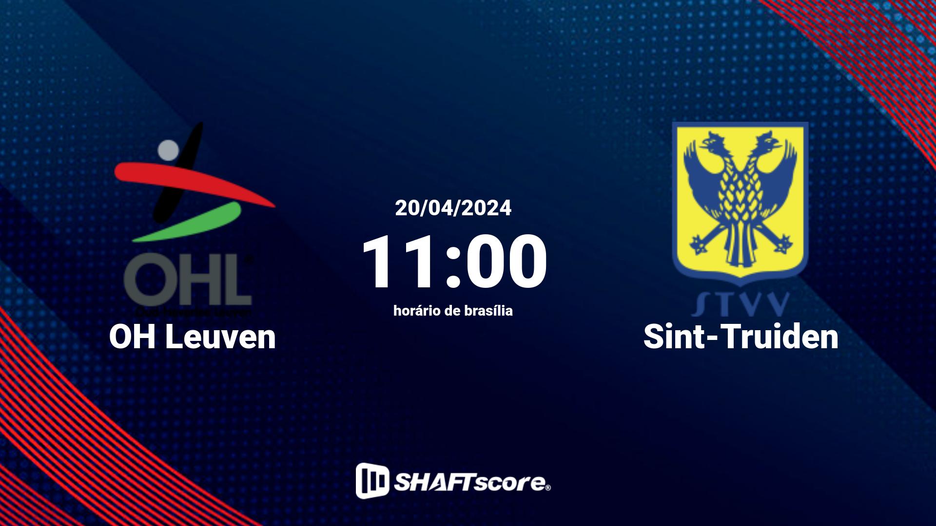 Estatísticas do jogo OH Leuven vs Sint-Truiden 20.04 11:00