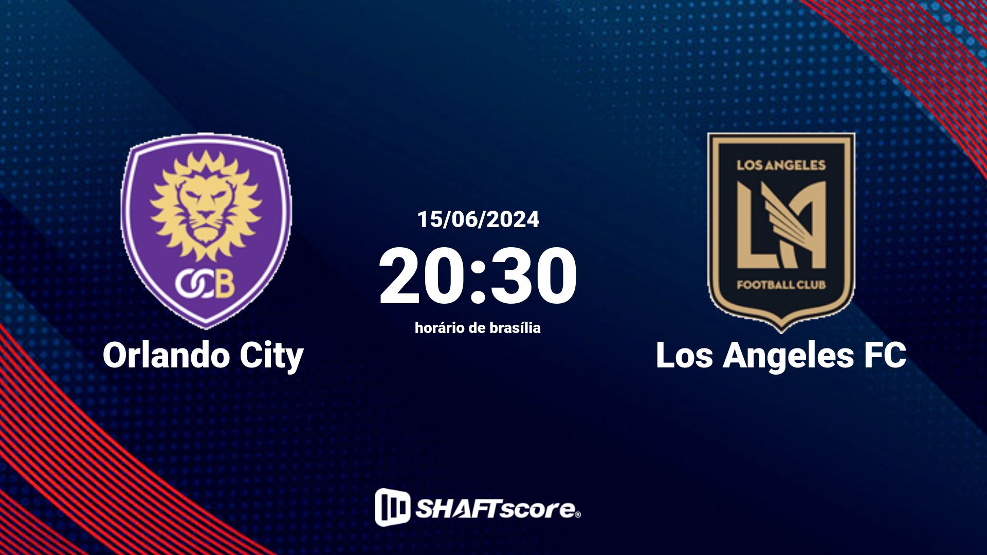 Estatísticas do jogo Orlando City vs Los Angeles FC 15.06 20:30