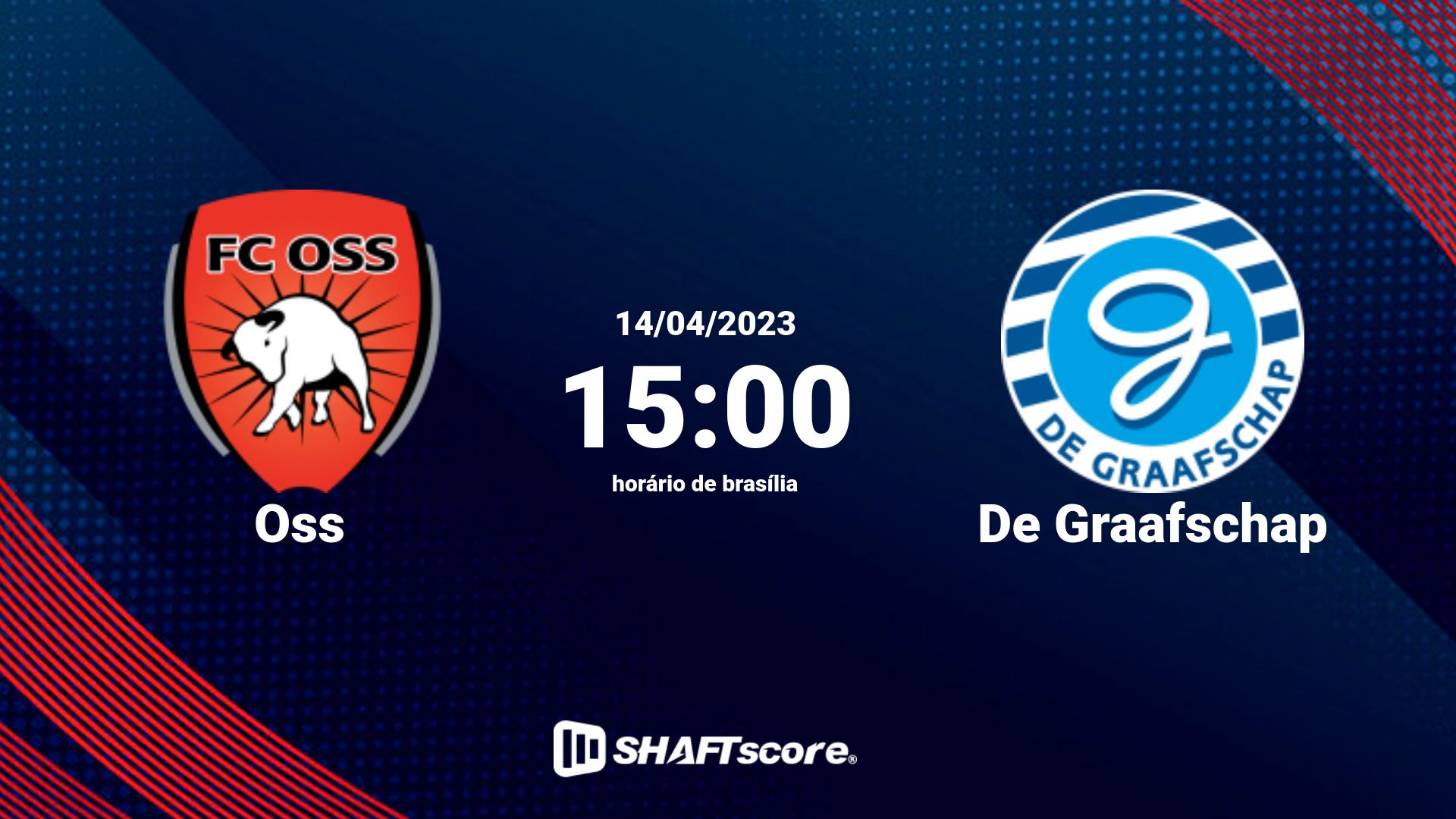 Estatísticas do jogo Oss vs De Graafschap 14.04 15:00