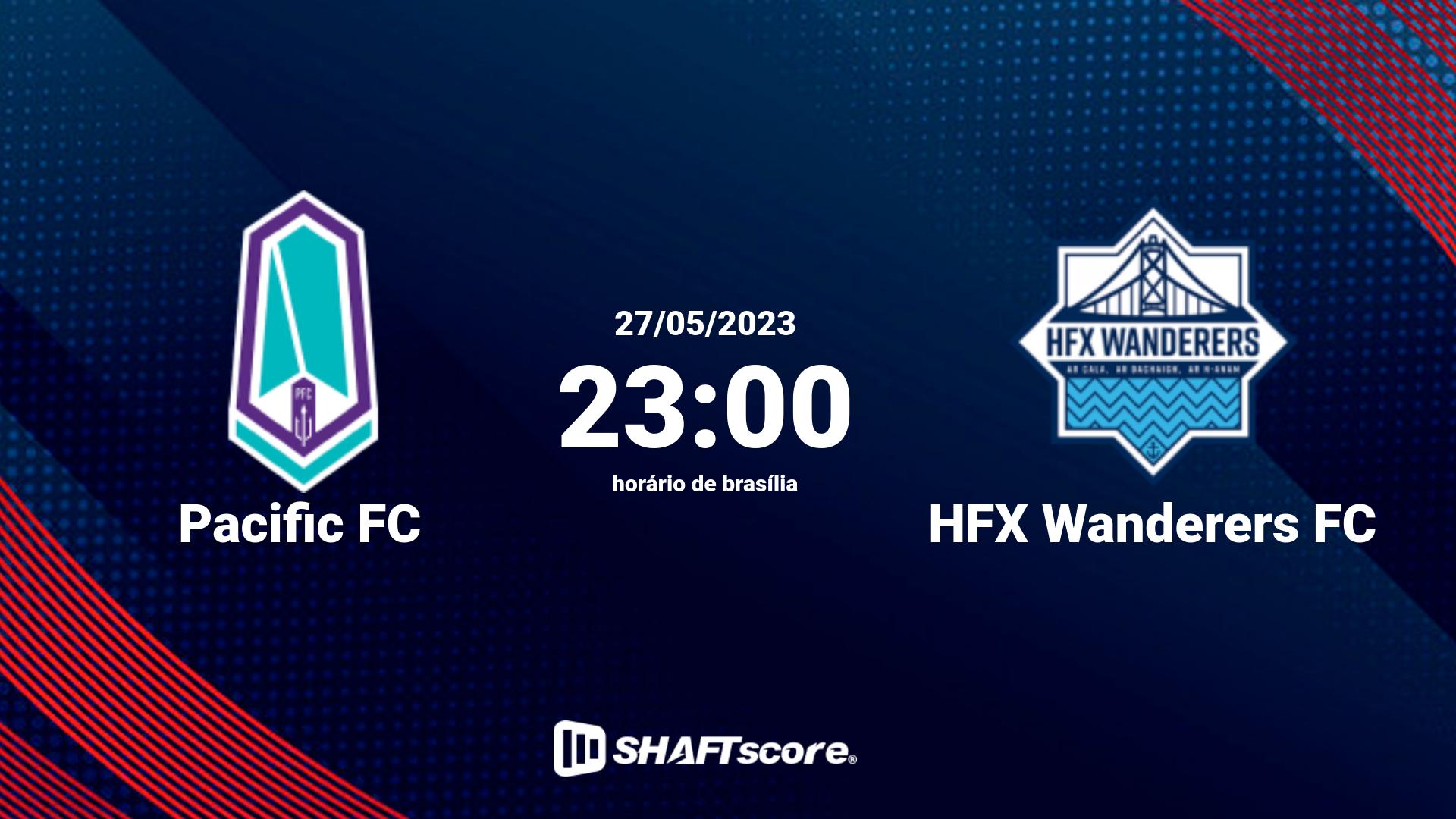 Estatísticas do jogo Pacific FC vs HFX Wanderers FC 27.05 23:00