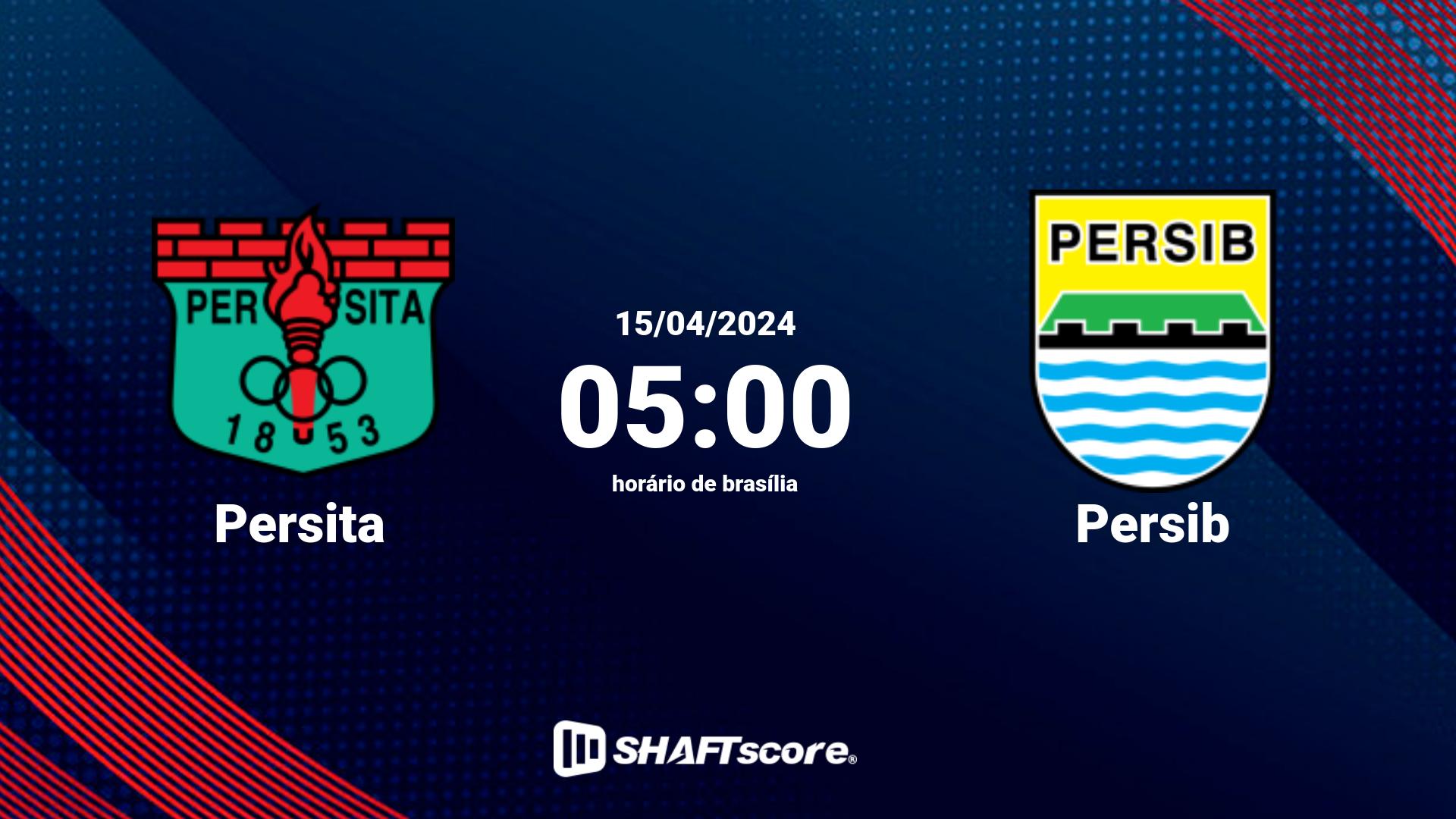 Estatísticas do jogo Persita vs Persib 15.04 05:00