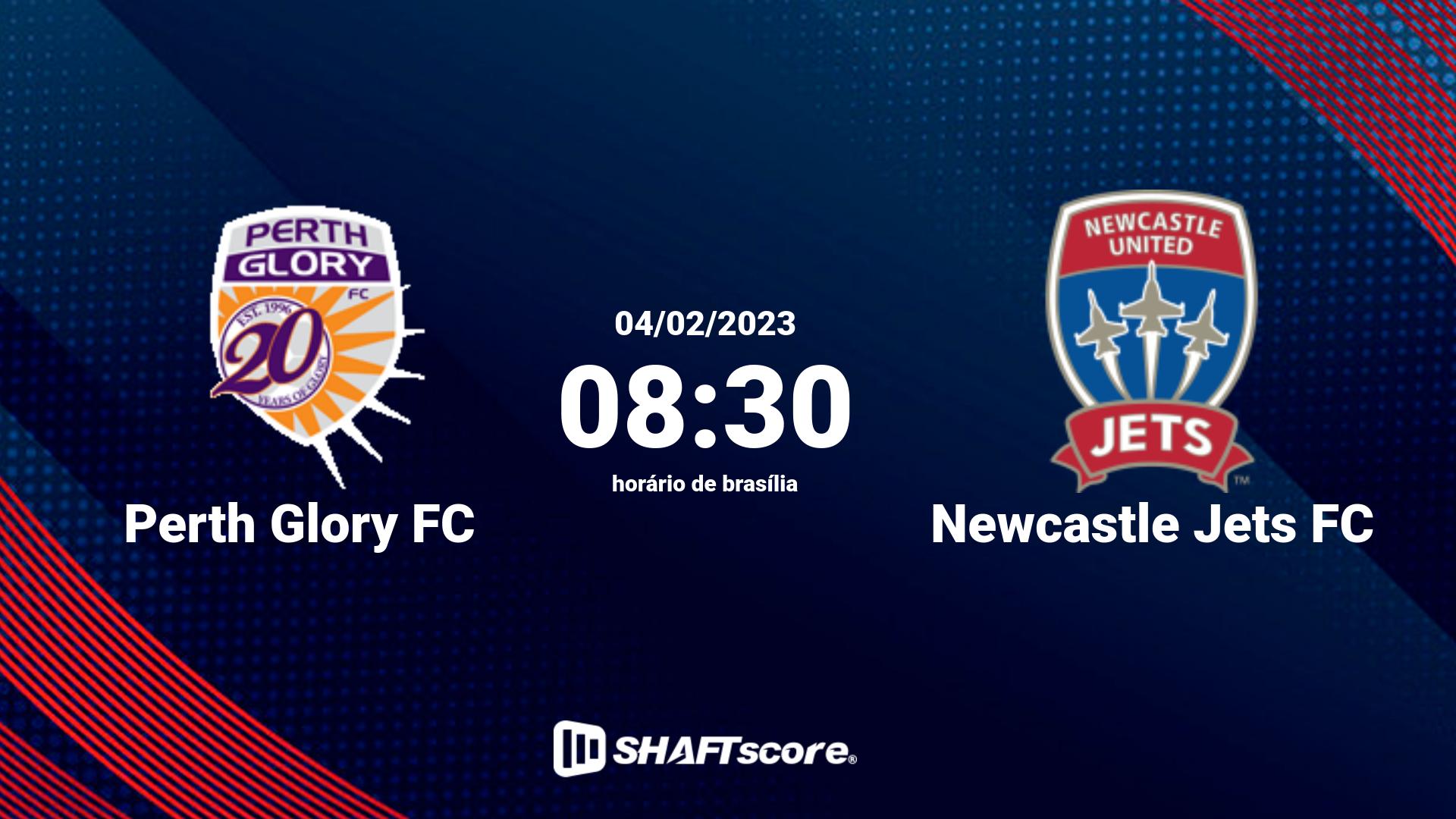 Estatísticas do jogo Perth Glory FC vs Newcastle Jets FC 04.02 08:30