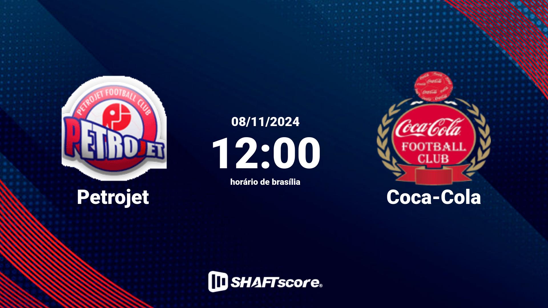 Estatísticas do jogo Petrojet vs Coca-Cola 08.11 12:00