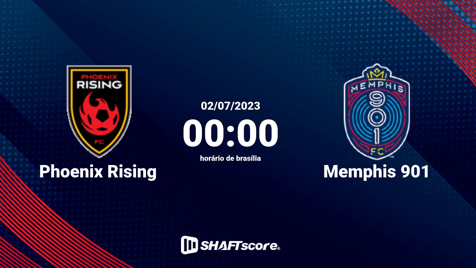 Estatísticas do jogo Phoenix Rising vs Memphis 901 02.07 00:00