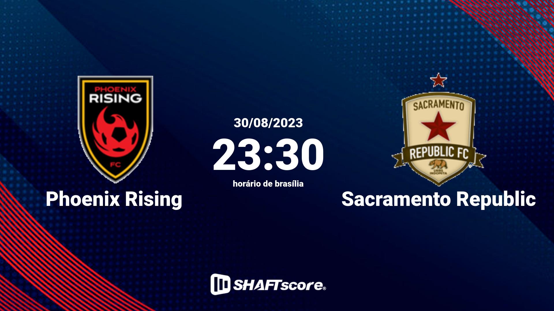 Estatísticas do jogo Phoenix Rising vs Sacramento Republic 30.08 23:30