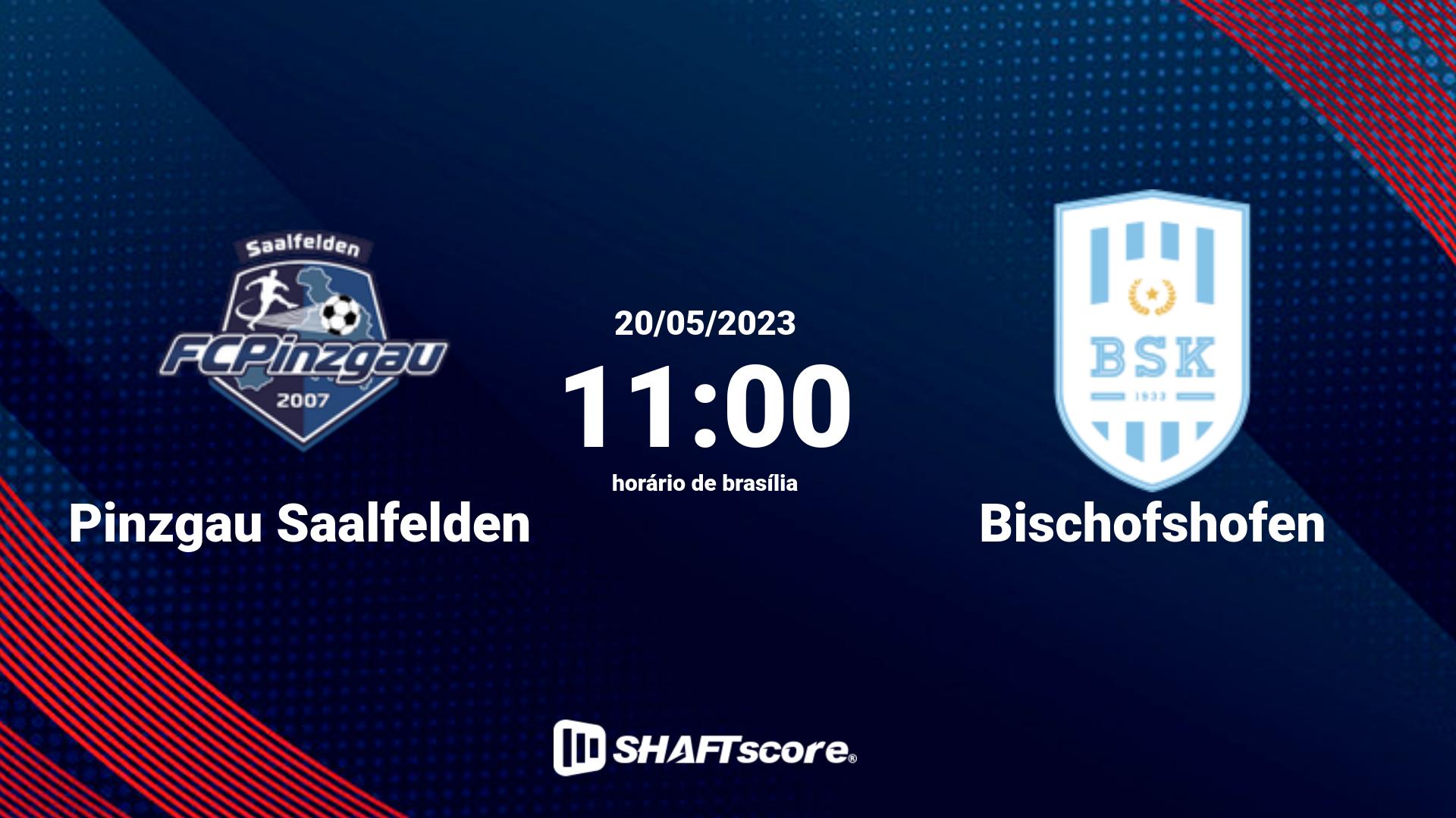 Estatísticas do jogo Pinzgau Saalfelden vs Bischofshofen 20.05 11:00