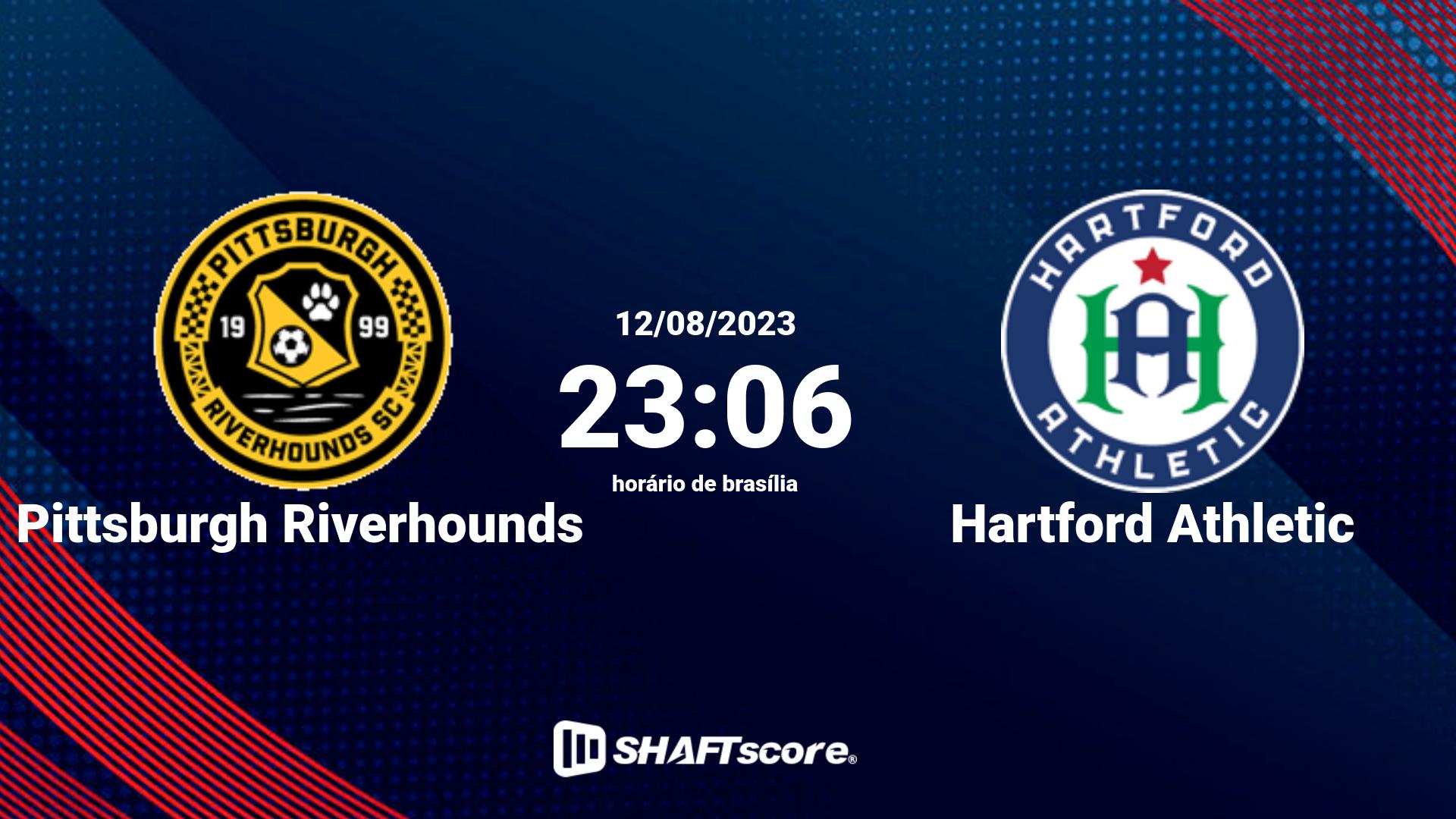 Estatísticas do jogo Pittsburgh Riverhounds vs Hartford Athletic 12.08 23:06