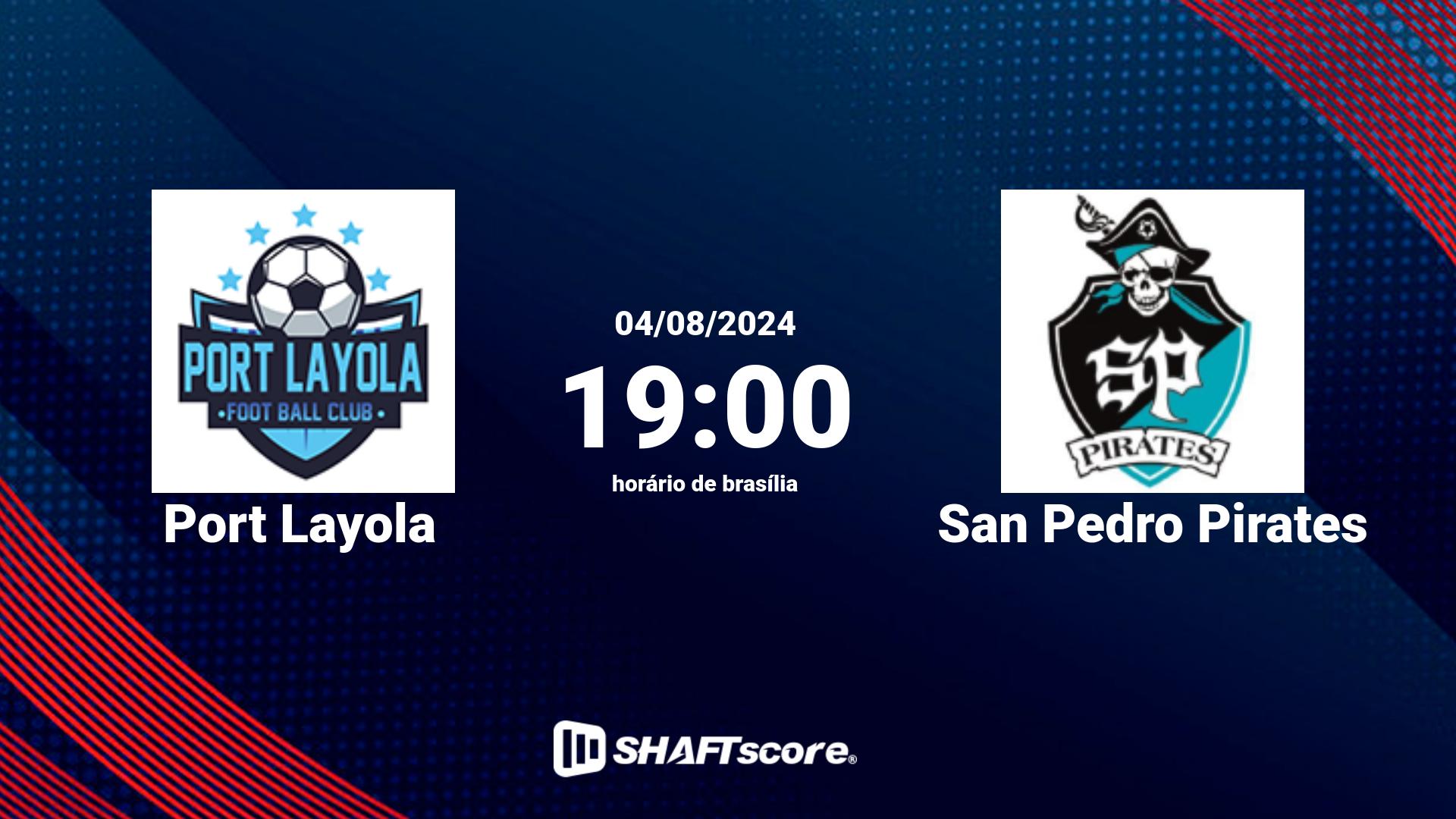 Estatísticas do jogo Port Layola vs San Pedro Pirates 04.08 19:00