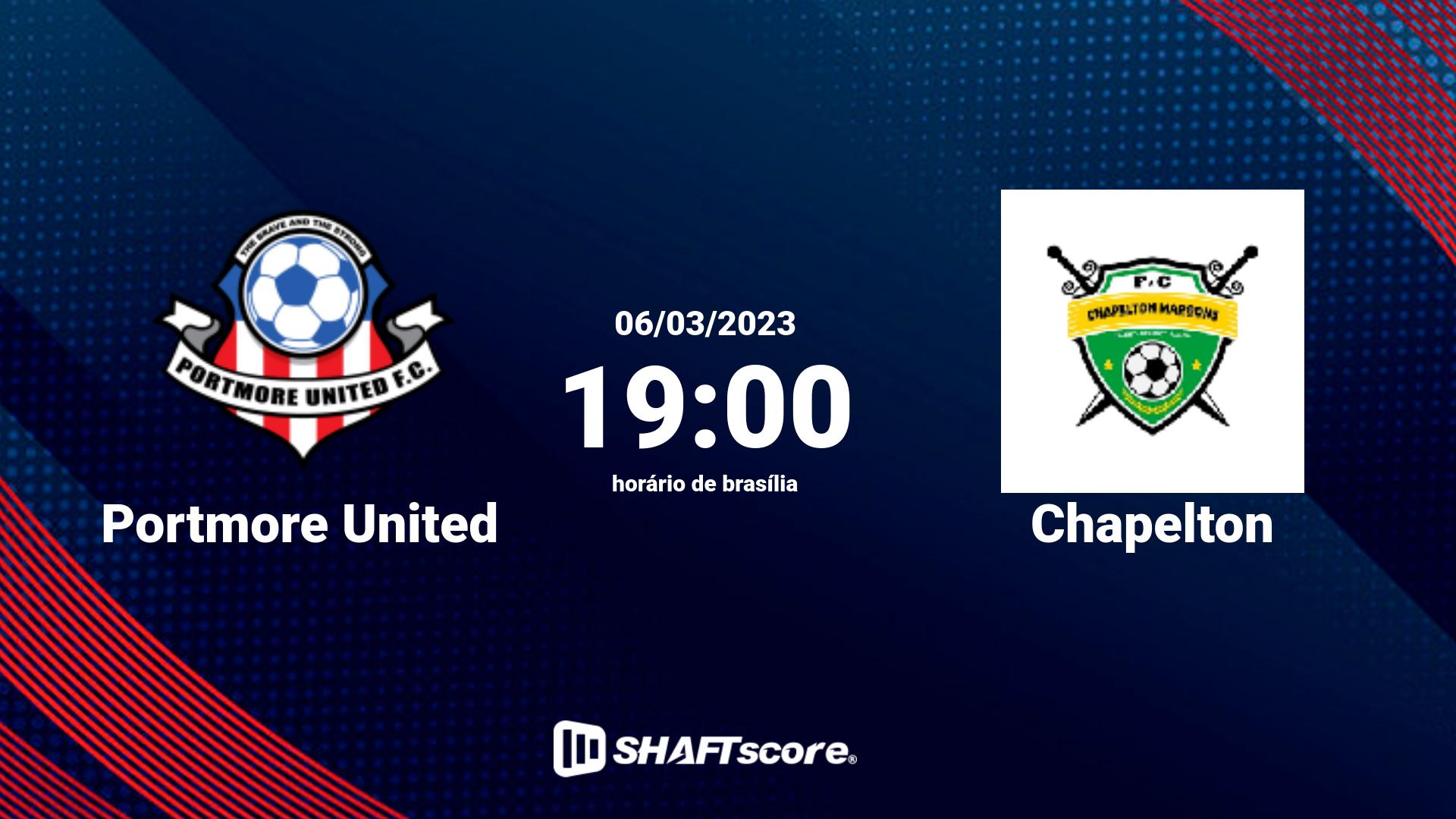 Estatísticas do jogo Portmore United vs Chapelton 06.03 19:00