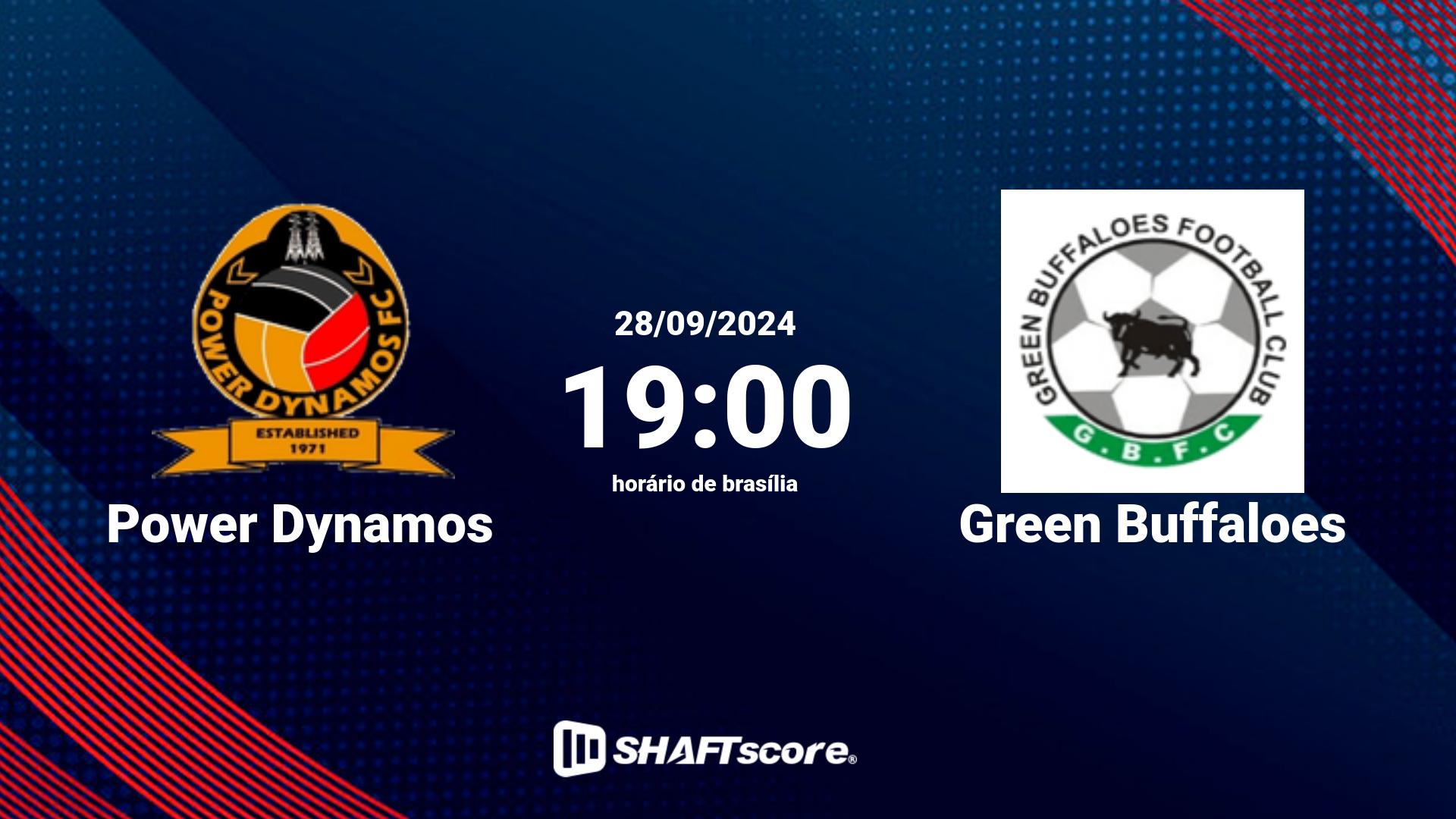 Estatísticas do jogo Power Dynamos vs Green Buffaloes 28.09 19:00