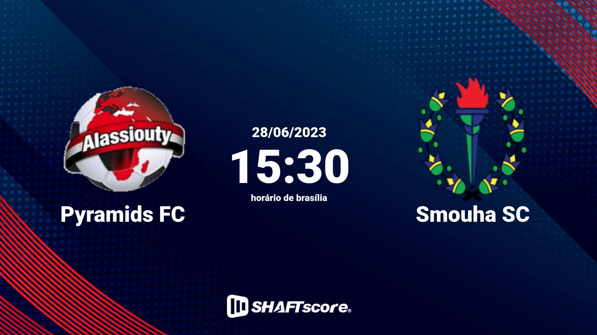 Estatísticas do jogo Pyramids FC vs Smouha SC 28.06 15:30