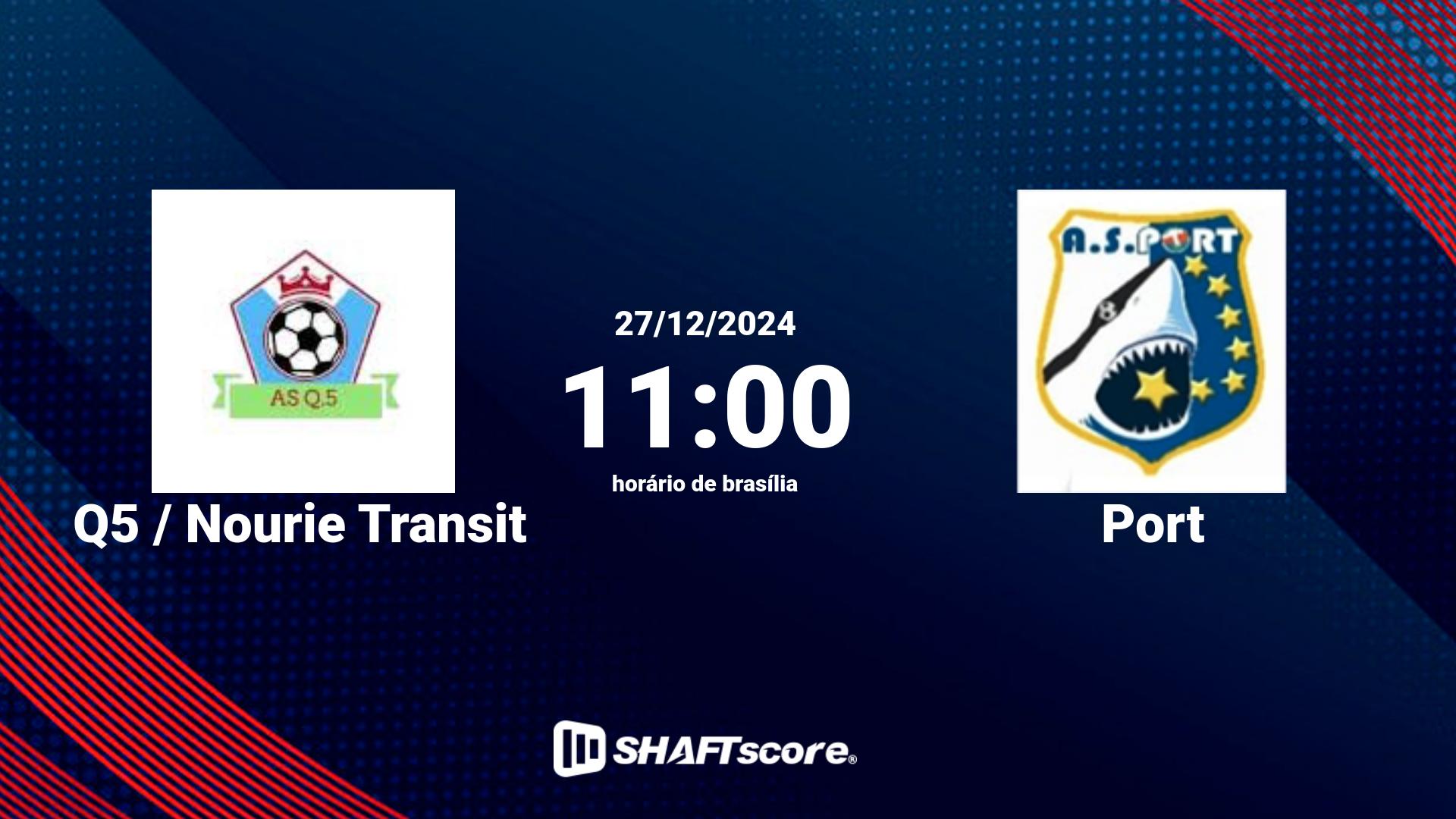 Estatísticas do jogo Q5 / Nourie Transit vs Port 27.12 11:00