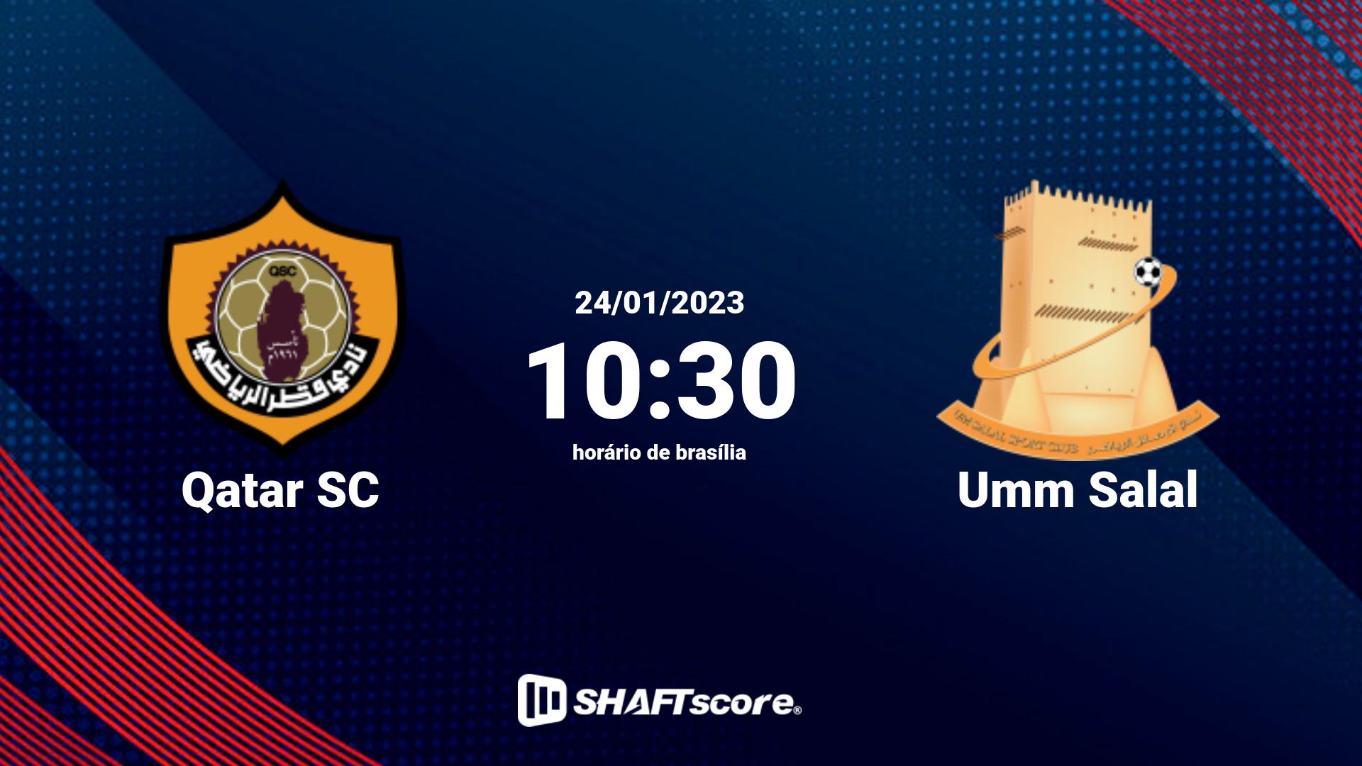 Estatísticas do jogo Qatar SC vs Umm Salal 24.01 10:30