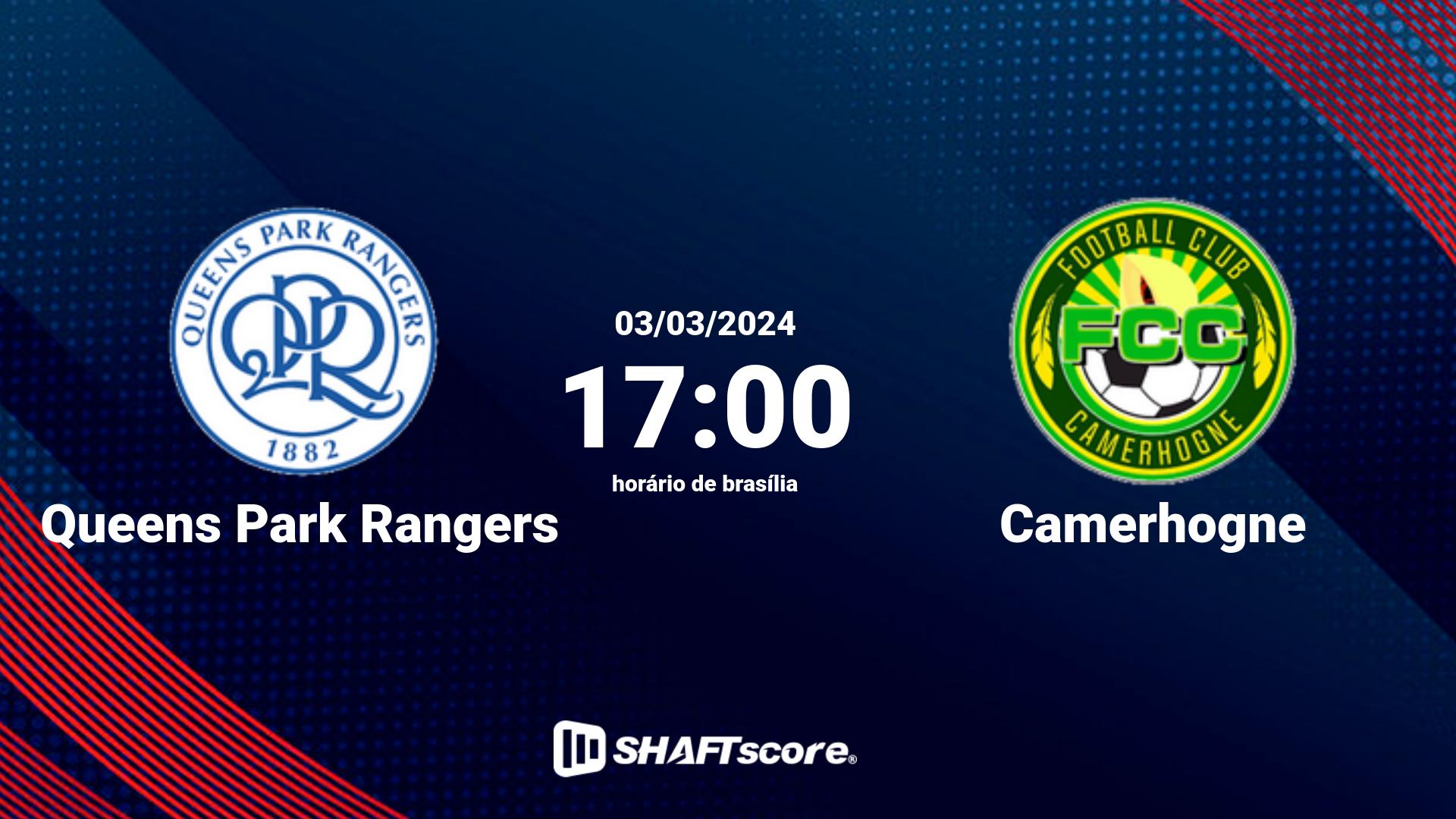 Estatísticas do jogo Queens Park Rangers vs Camerhogne 03.03 17:00