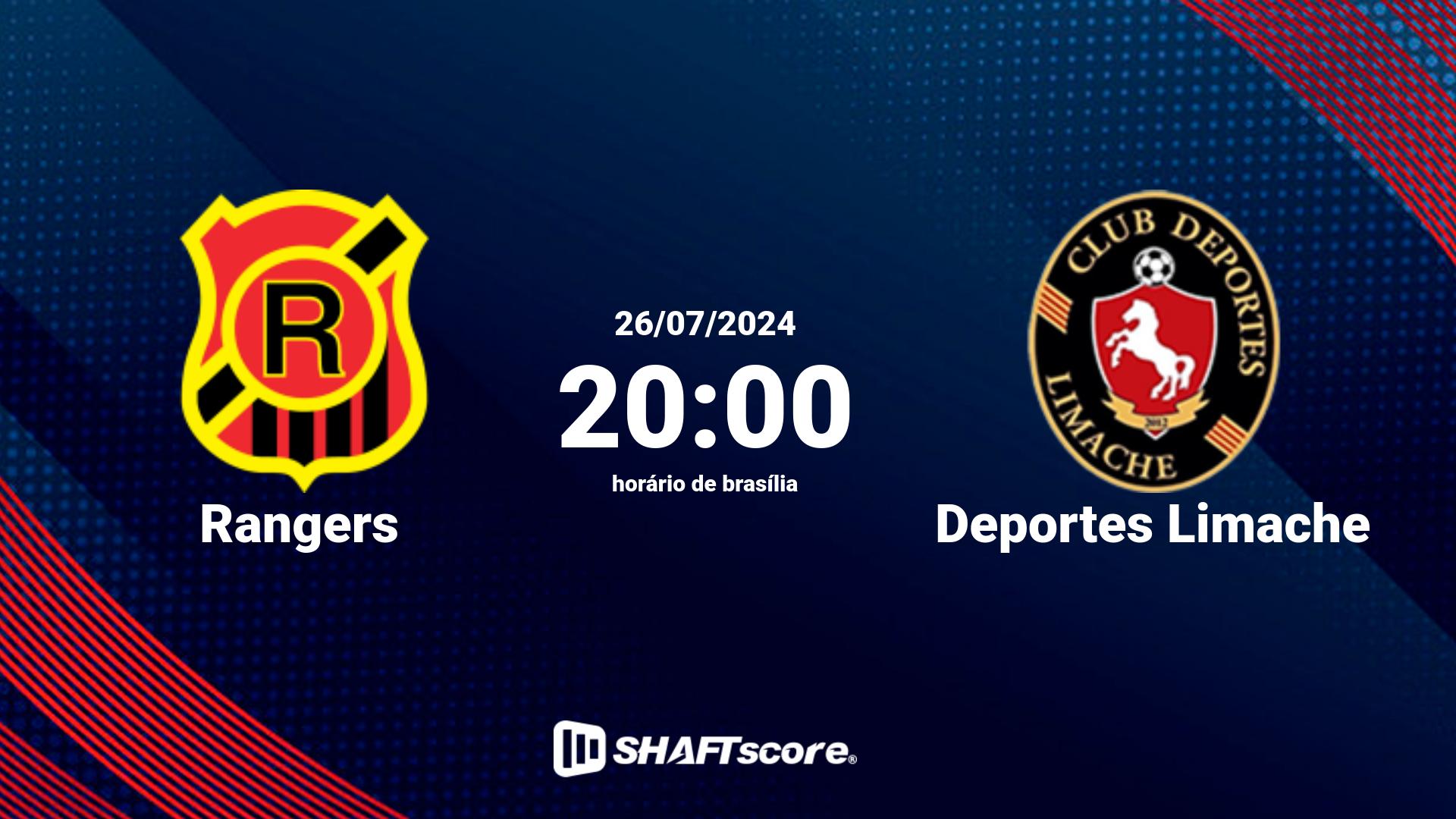 Estatísticas do jogo Rangers vs Deportes Limache 26.07 20:00