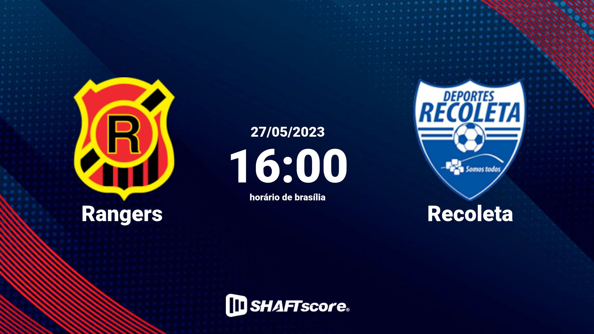 Estatísticas do jogo Rangers vs Recoleta 27.05 16:00