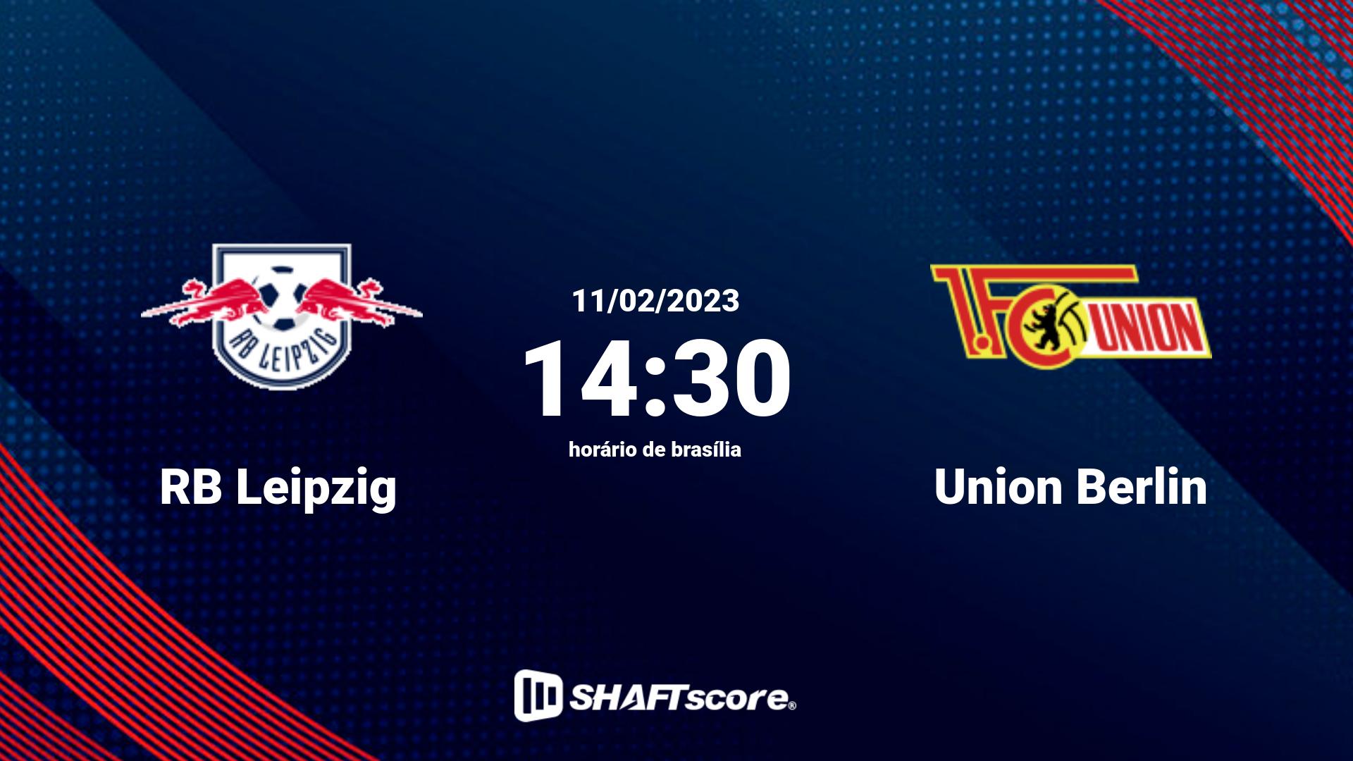 Estatísticas do jogo RB Leipzig vs Union Berlin 11.02 14:30