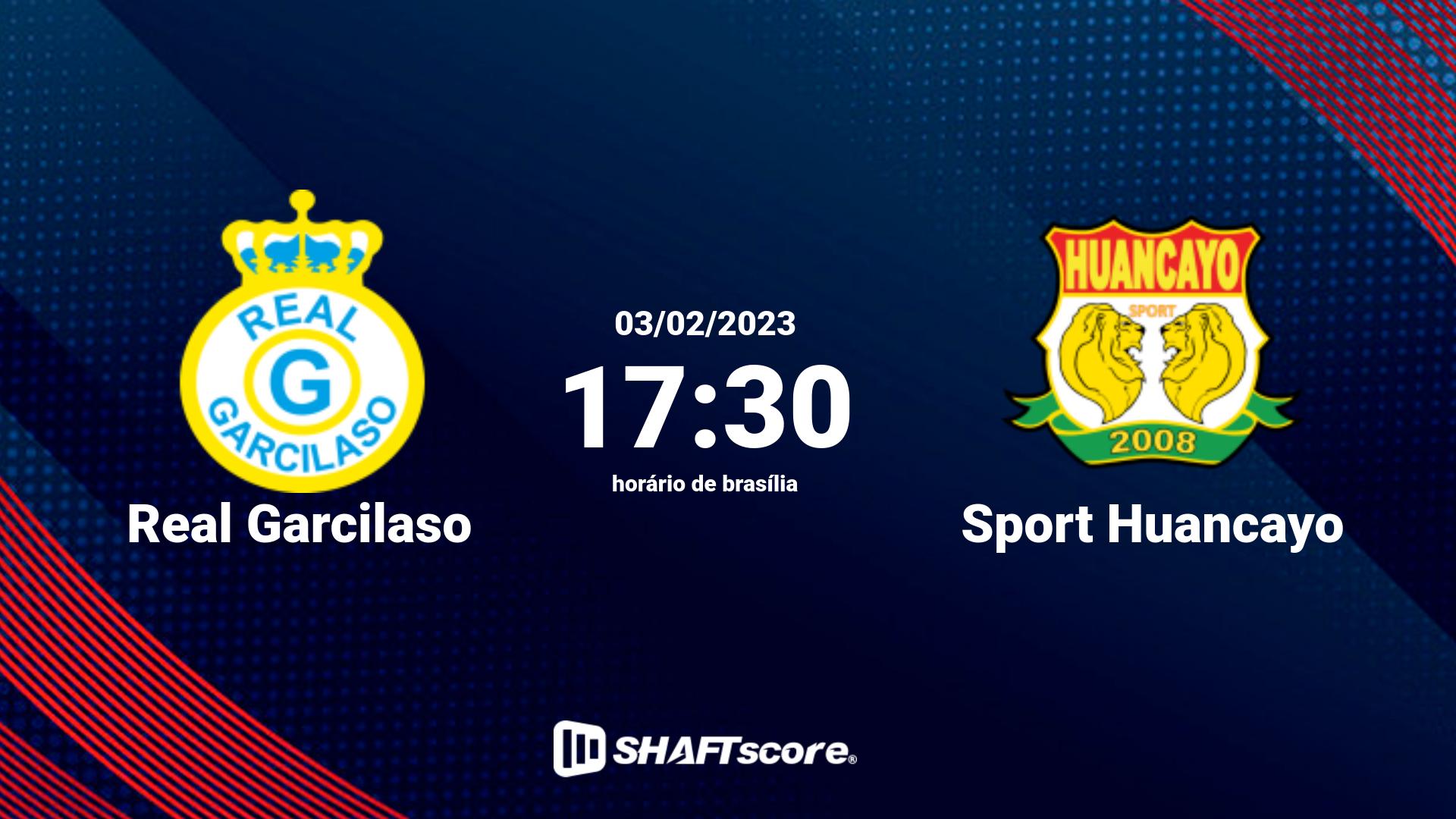 Estatísticas do jogo Real Garcilaso vs Sport Huancayo 03.02 17:30