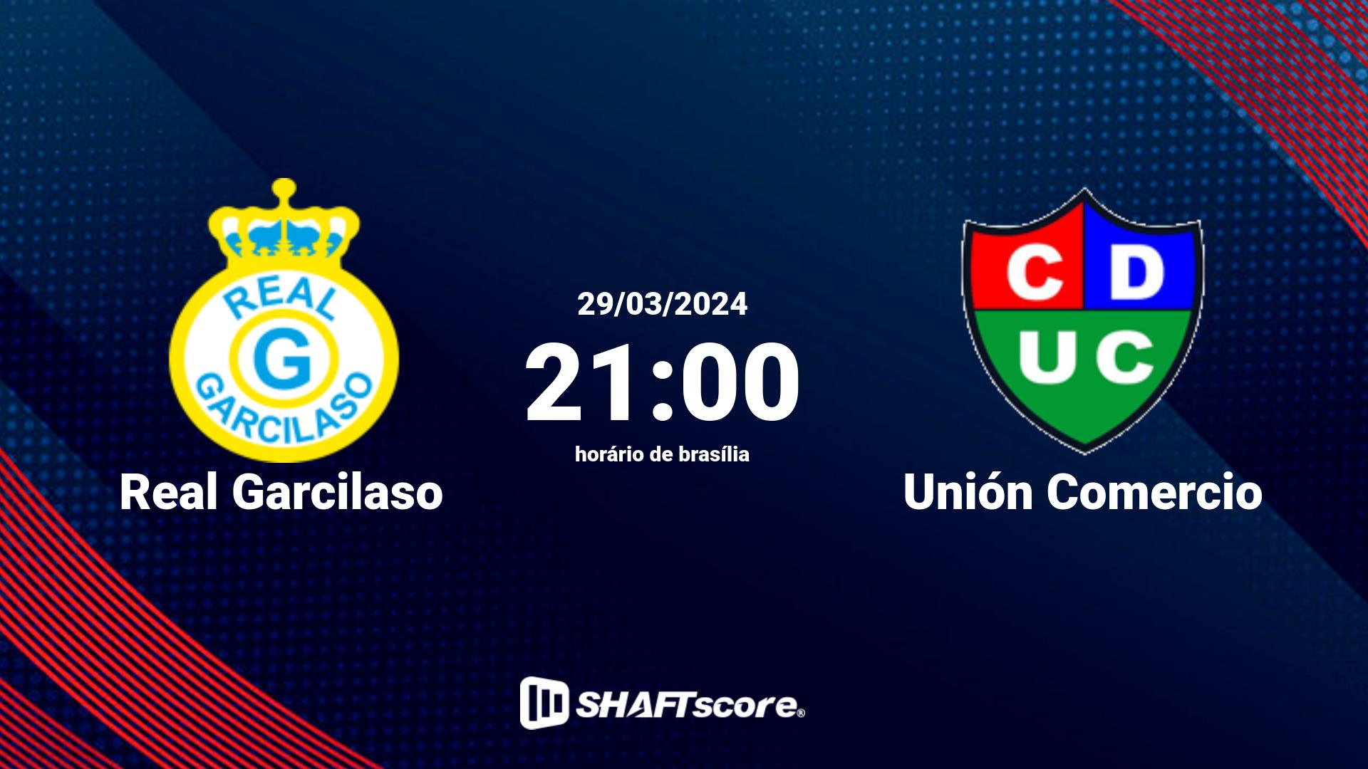 Estatísticas do jogo Real Garcilaso vs Unión Comercio 29.03 21:00