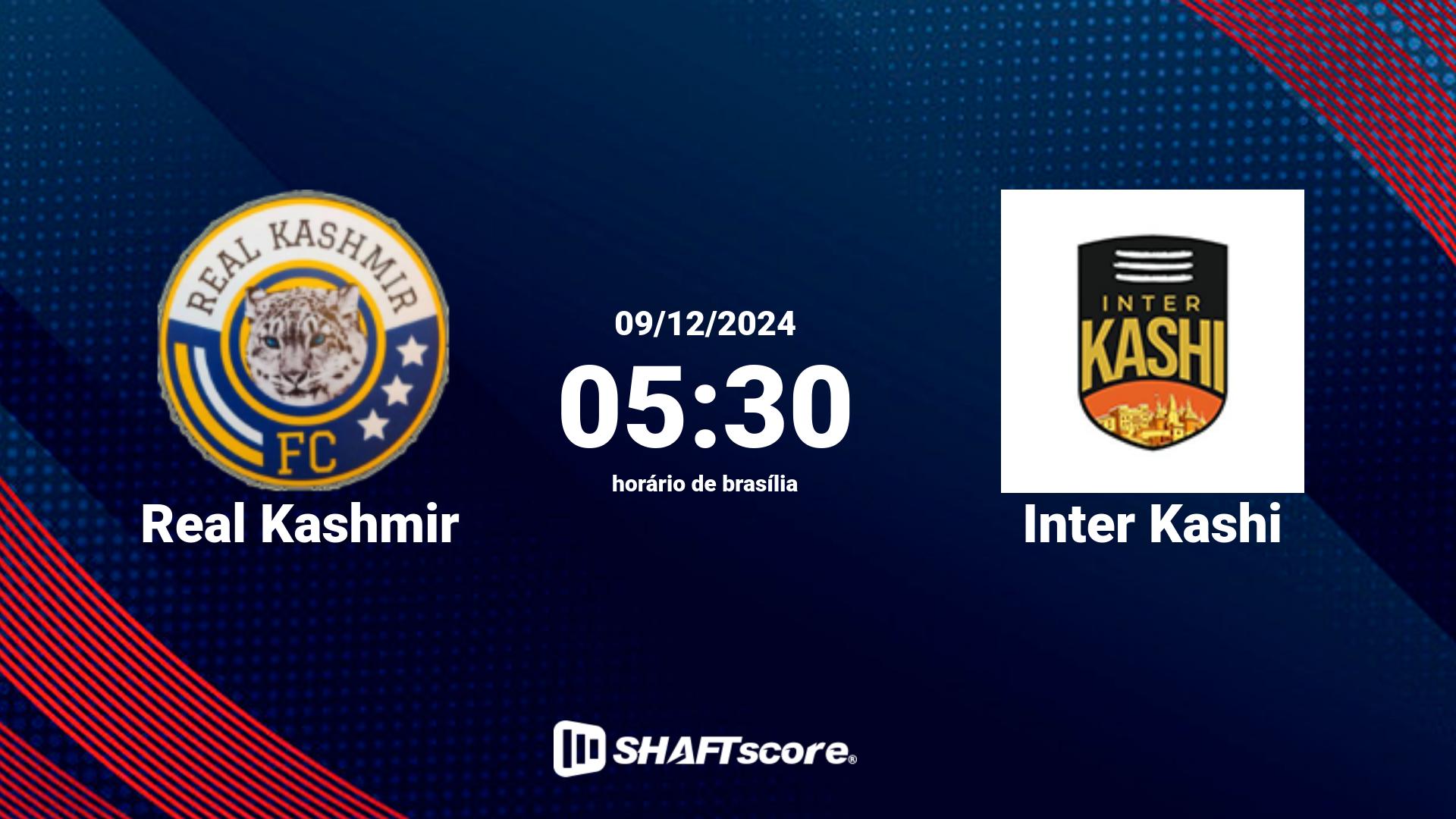 Estatísticas do jogo Real Kashmir vs Inter Kashi 09.12 05:30