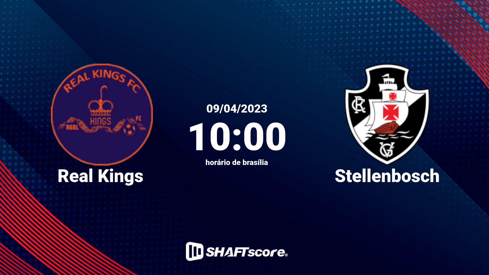 Estatísticas do jogo Real Kings vs Stellenbosch 09.04 10:00