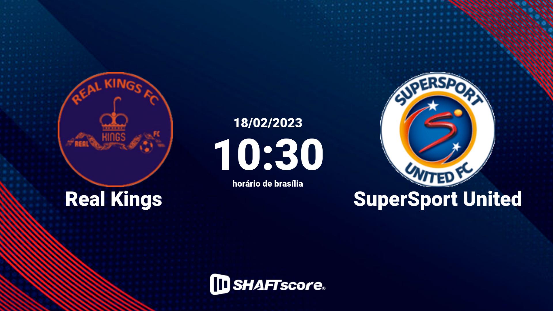 Estatísticas do jogo Real Kings vs SuperSport United 18.02 10:30