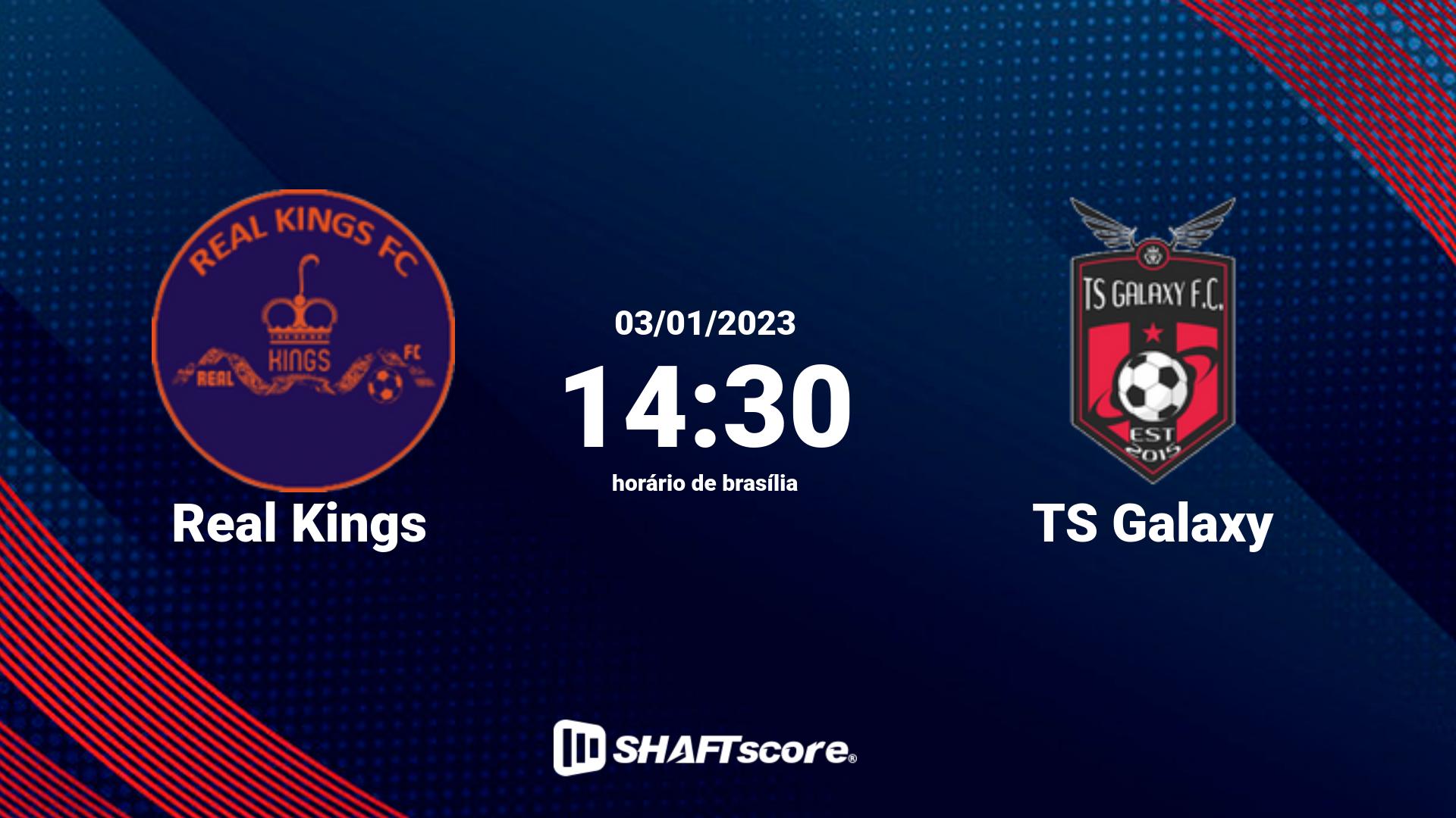 Estatísticas do jogo Real Kings vs TS Galaxy 03.01 14:30