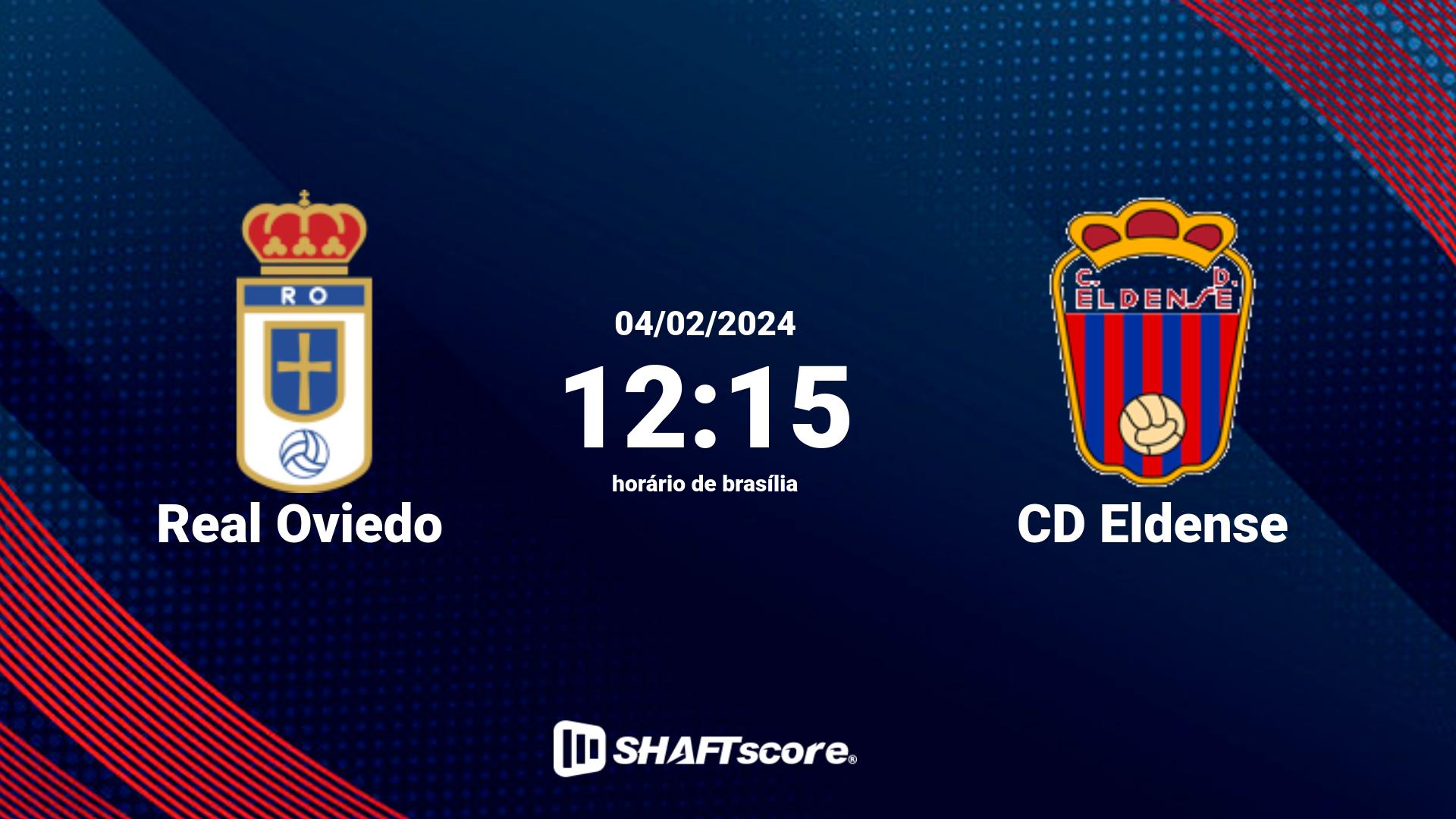 Estatísticas do jogo Real Oviedo vs CD Eldense 04.02 12:15