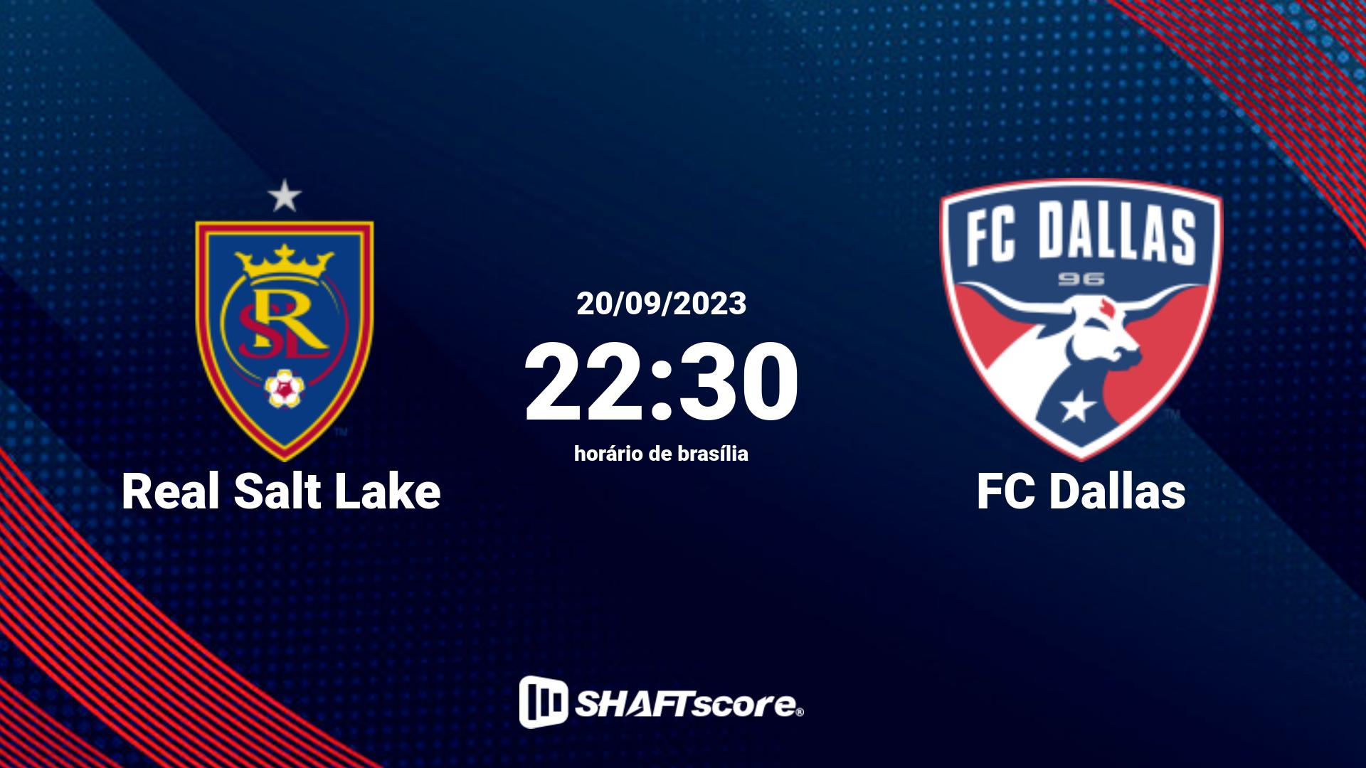 Estatísticas do jogo Real Salt Lake vs FC Dallas 20.09 22:30