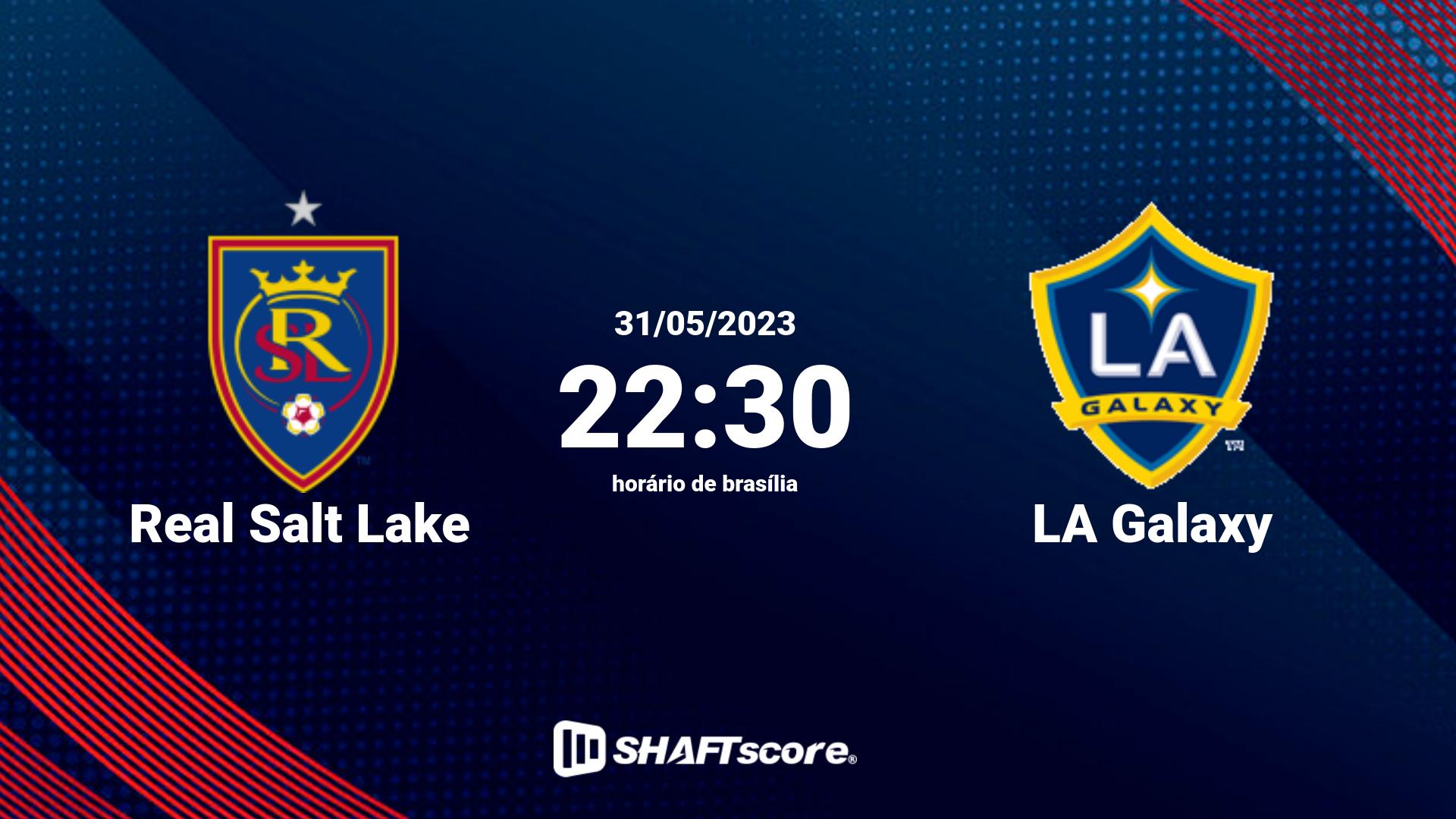 Estatísticas do jogo Real Salt Lake vs LA Galaxy 31.05 22:30