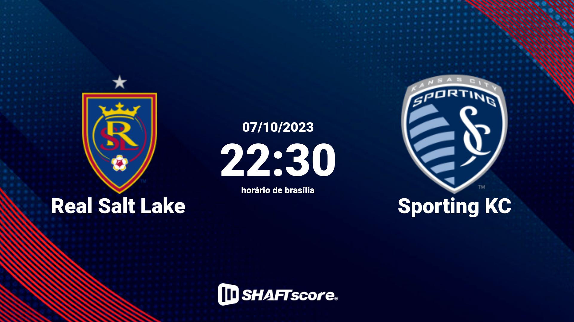 Estatísticas do jogo Real Salt Lake vs Sporting KC 07.10 22:30