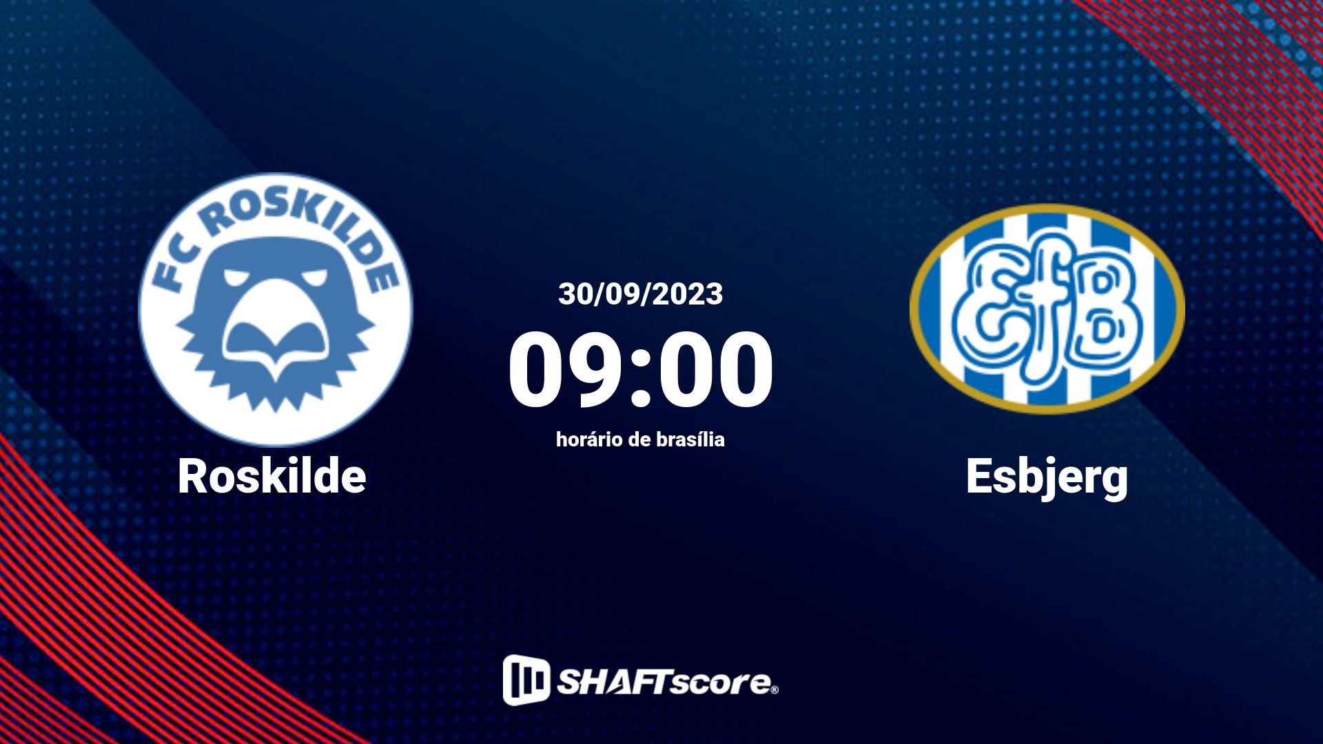 Estatísticas do jogo Roskilde vs Esbjerg 30.09 09:00